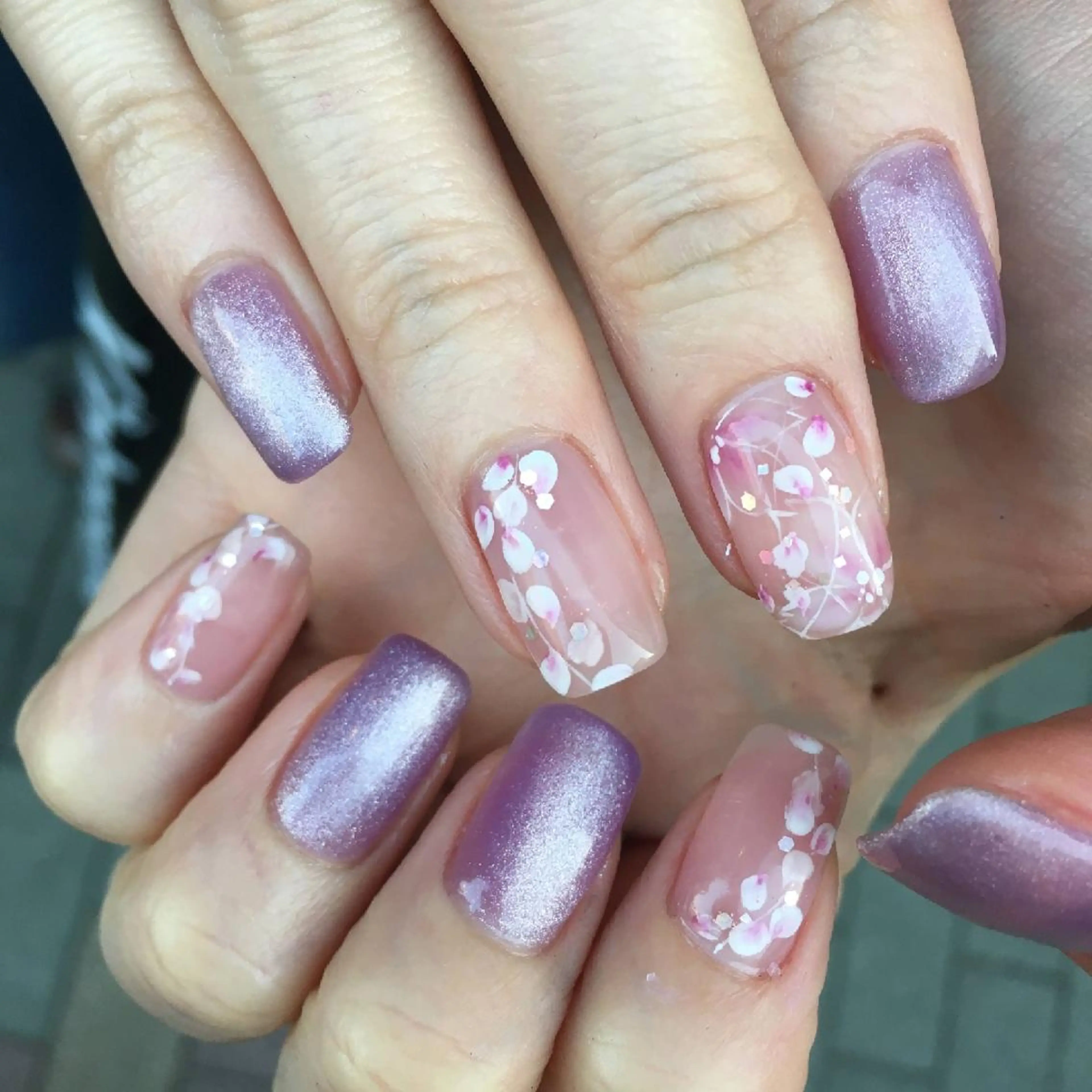 ネイル L’atelier Nenuphar所属・nénuphar misaのネイルデザイン