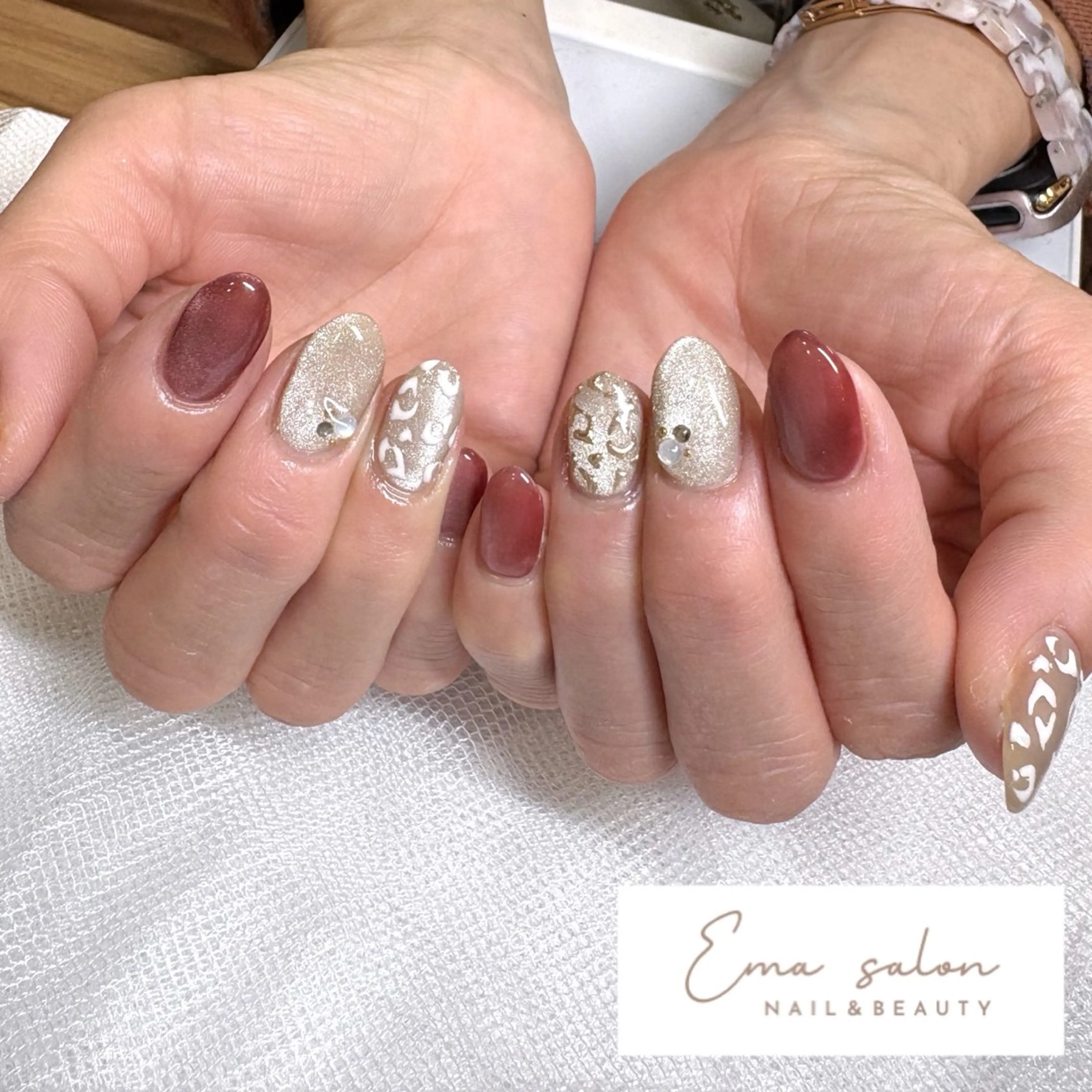 ネイル ハンドネイル Ema salon satomiのネイルデザイン