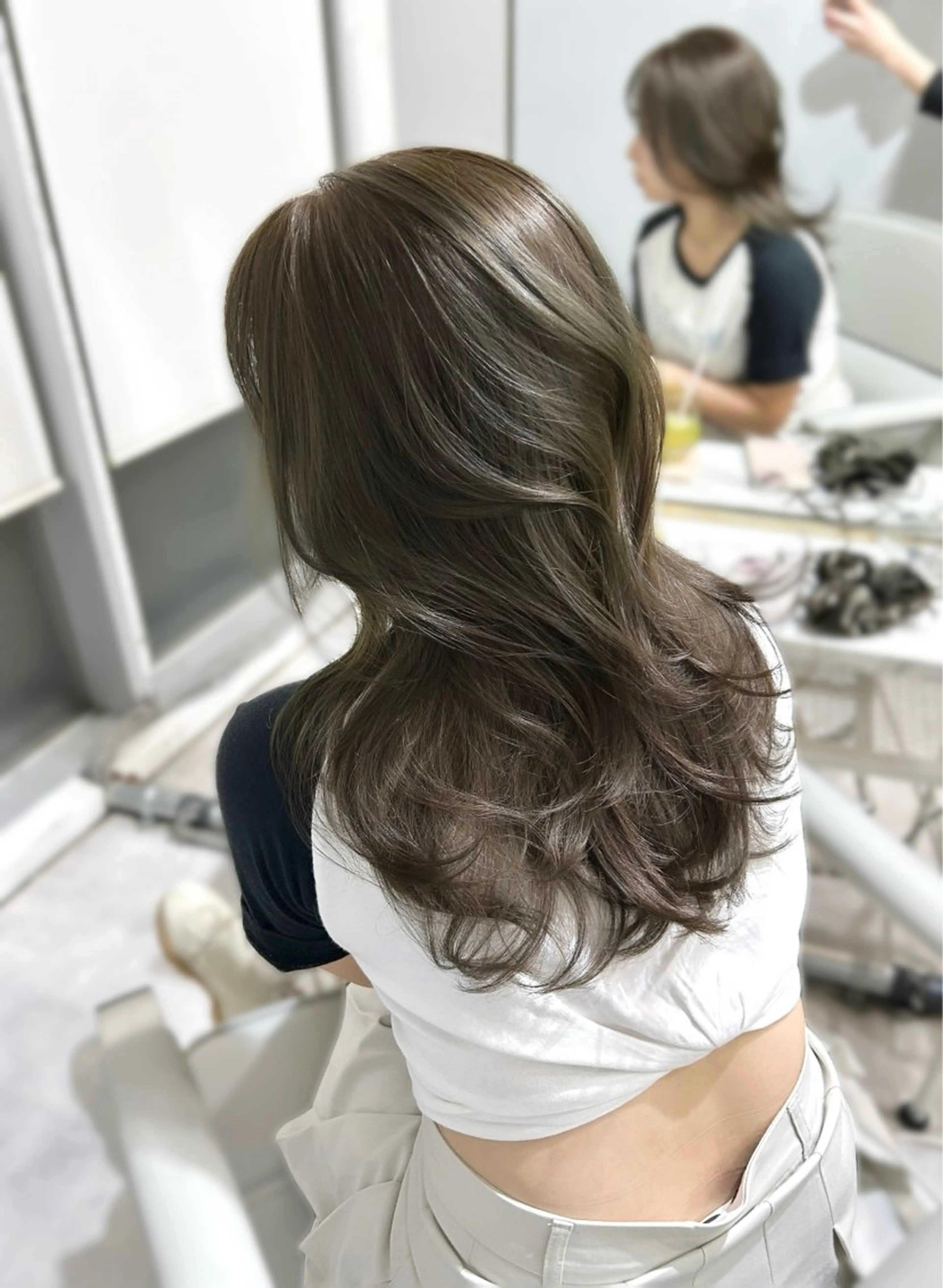 ロング カラー カット ヘアカラー トリートメント I’ve所属・💘大人可愛く💘 Natsuki❥❥❥のヘアスタイル