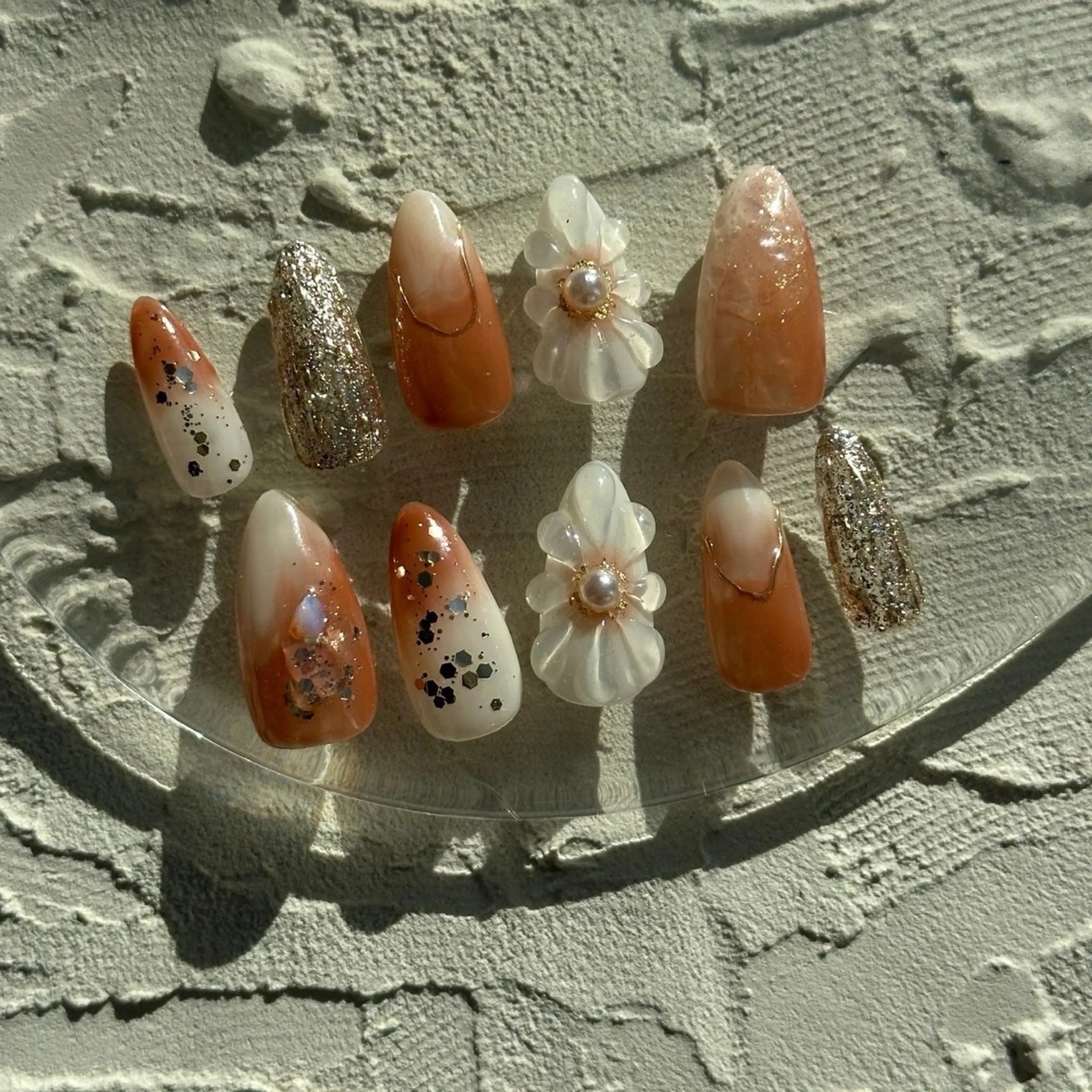 ネイル ⭐︎休業中の練習⭐︎ JNA認定講師髙橋のネイルデザイン