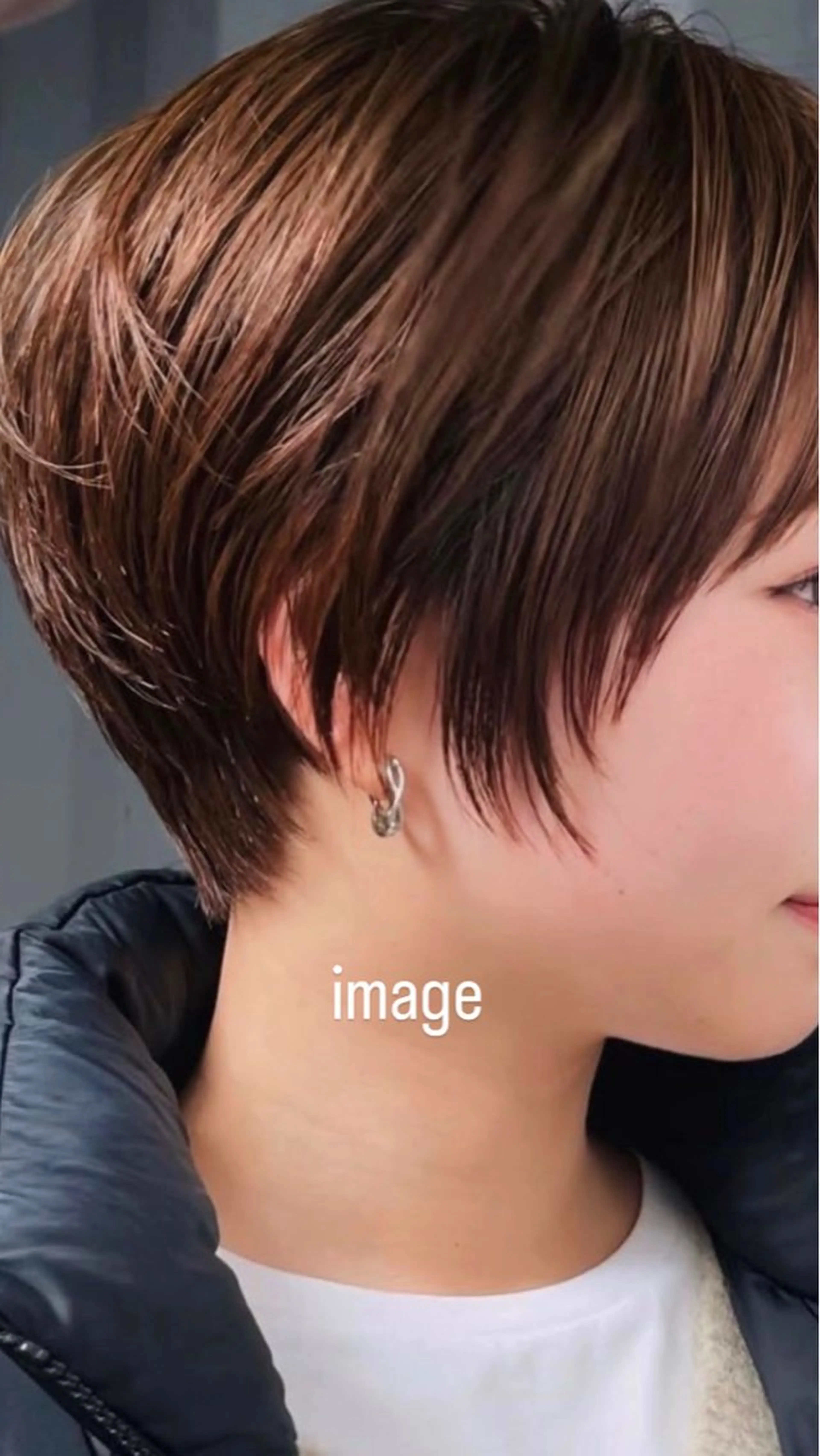 ショート カラー kako　ショート ボブのヘアスタイル