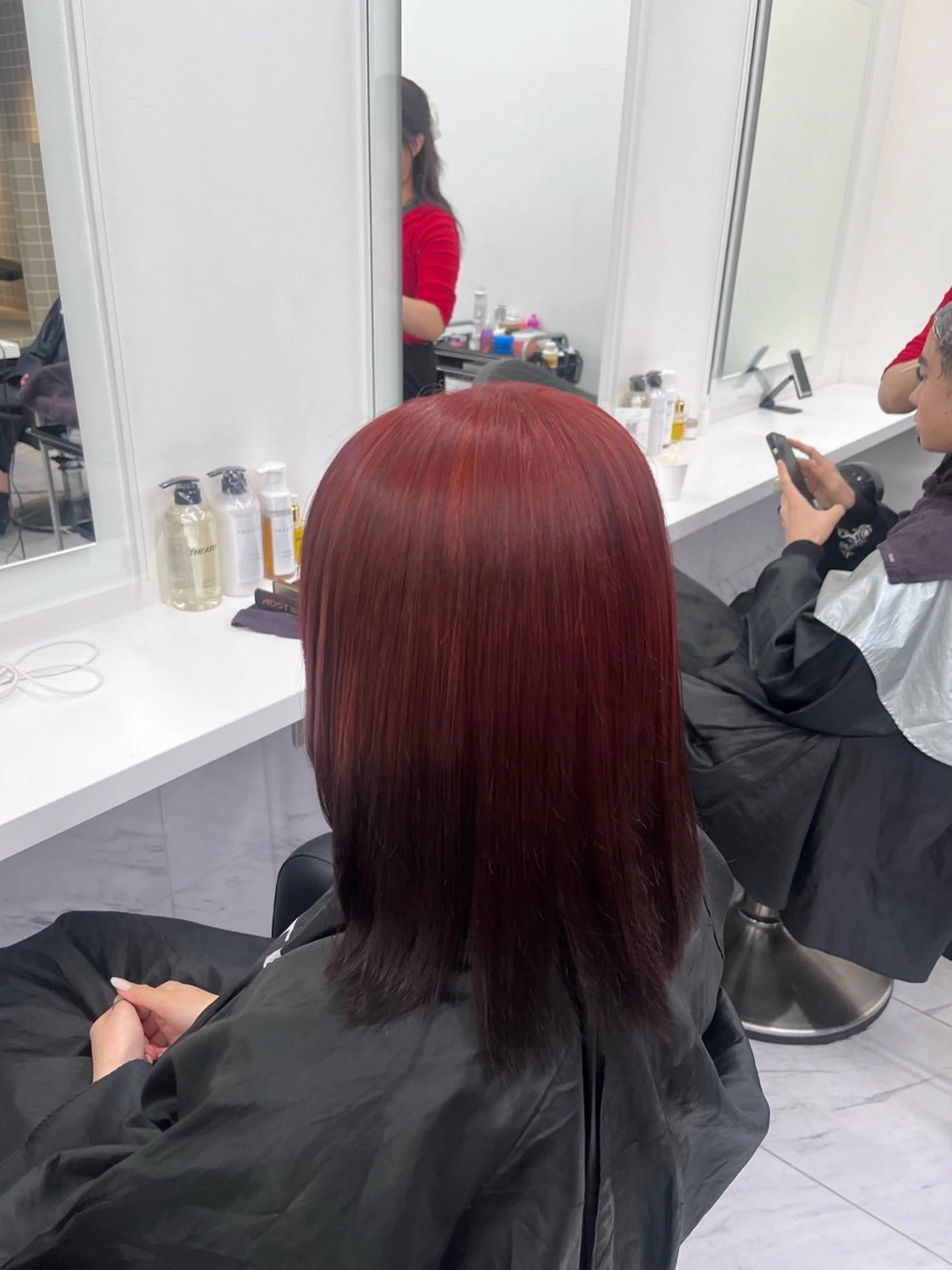 カラー 🥀韓流暖色ヘア 🥀yuzukiのヘアスタイル