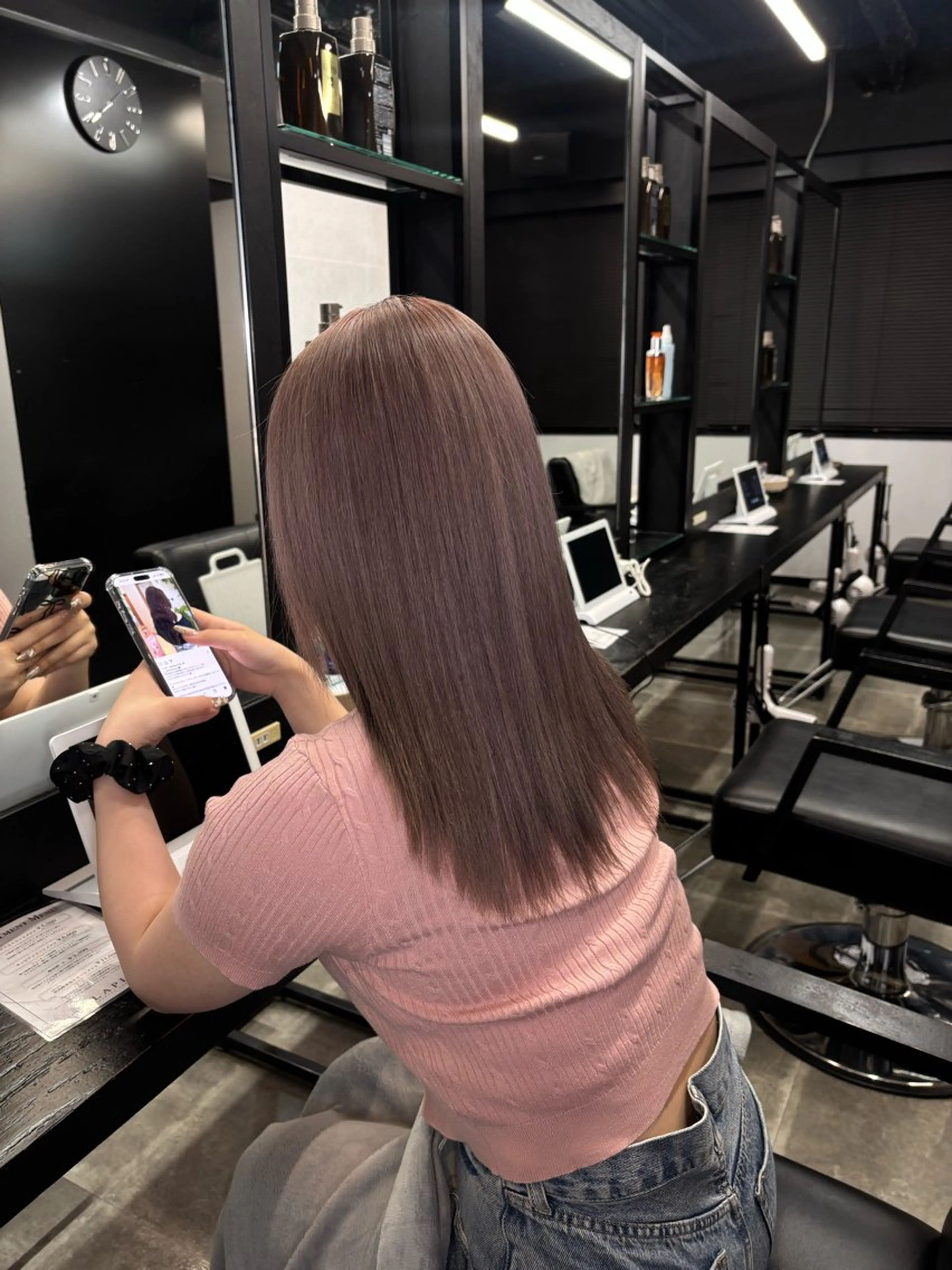 《ダメージレス》ダブルカラー+コーティングトリートメント+お好きなセットで仕上げます‼️の写真