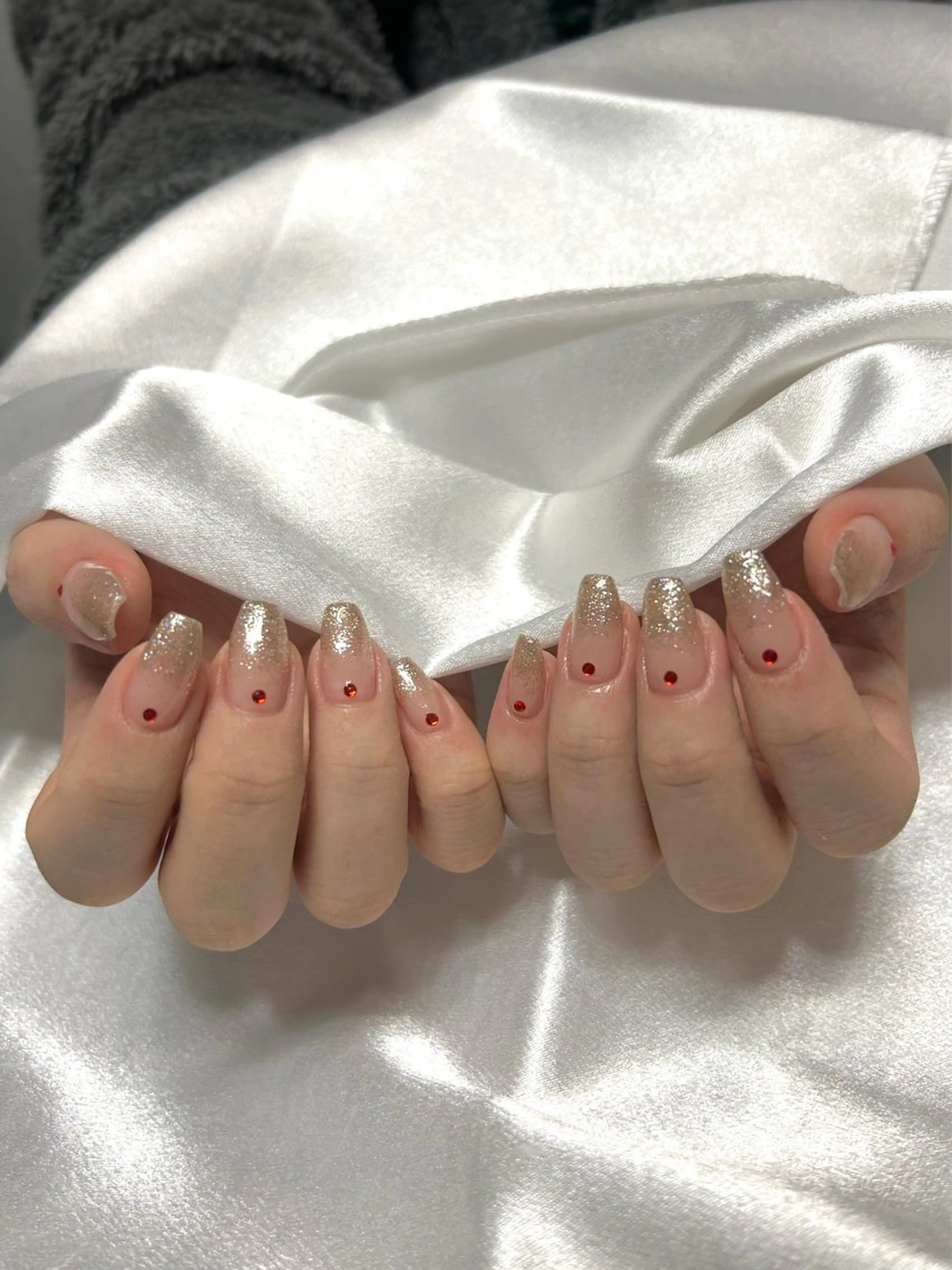 ネイル オフィスネイル シンプルネイル ハンドネイル nail salon　coco no ne所属・coco no ne KANNAのネイルデザイン