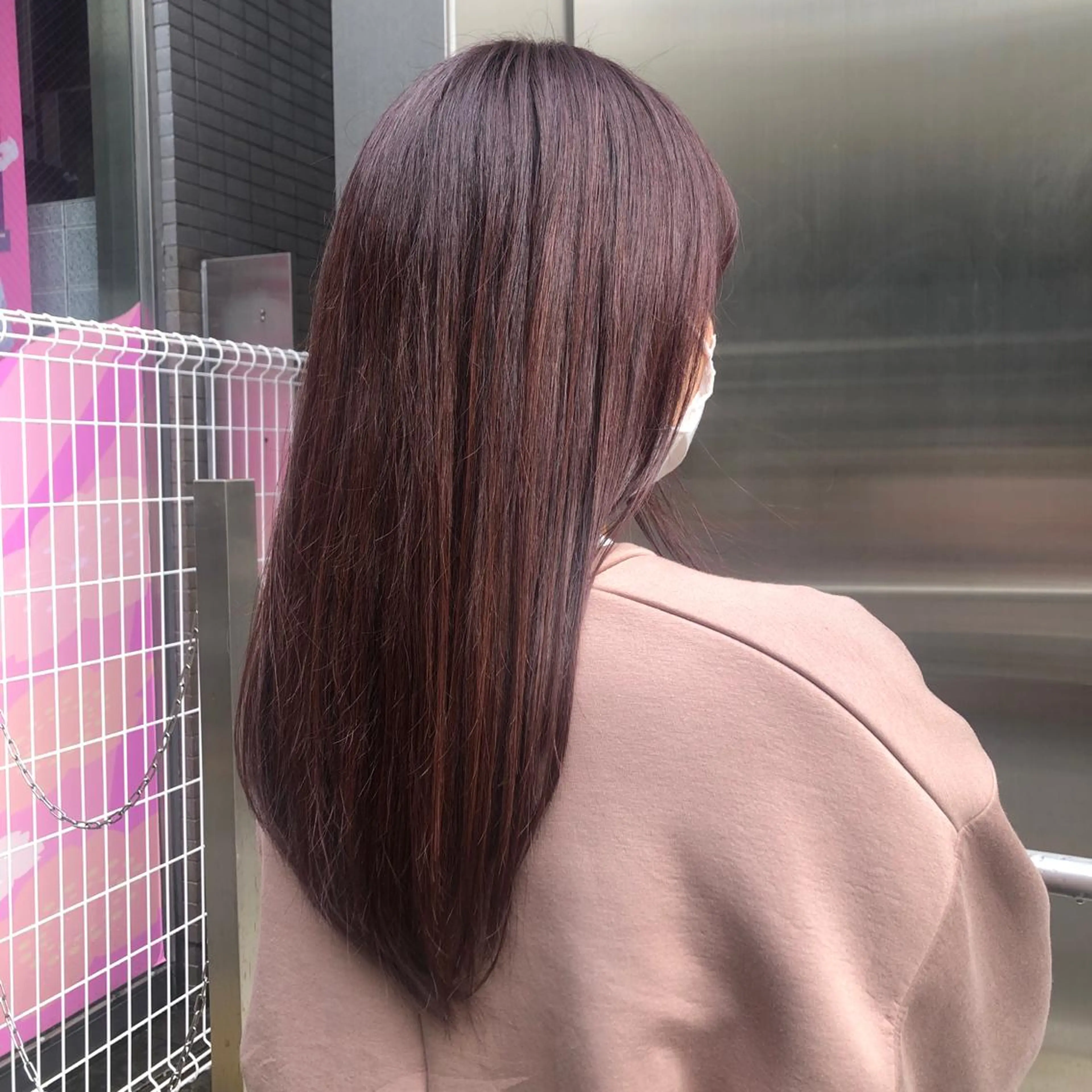 セミロング カラー ラベンダーカラー 🎀髪質改善 そら🎀のヘアスタイル