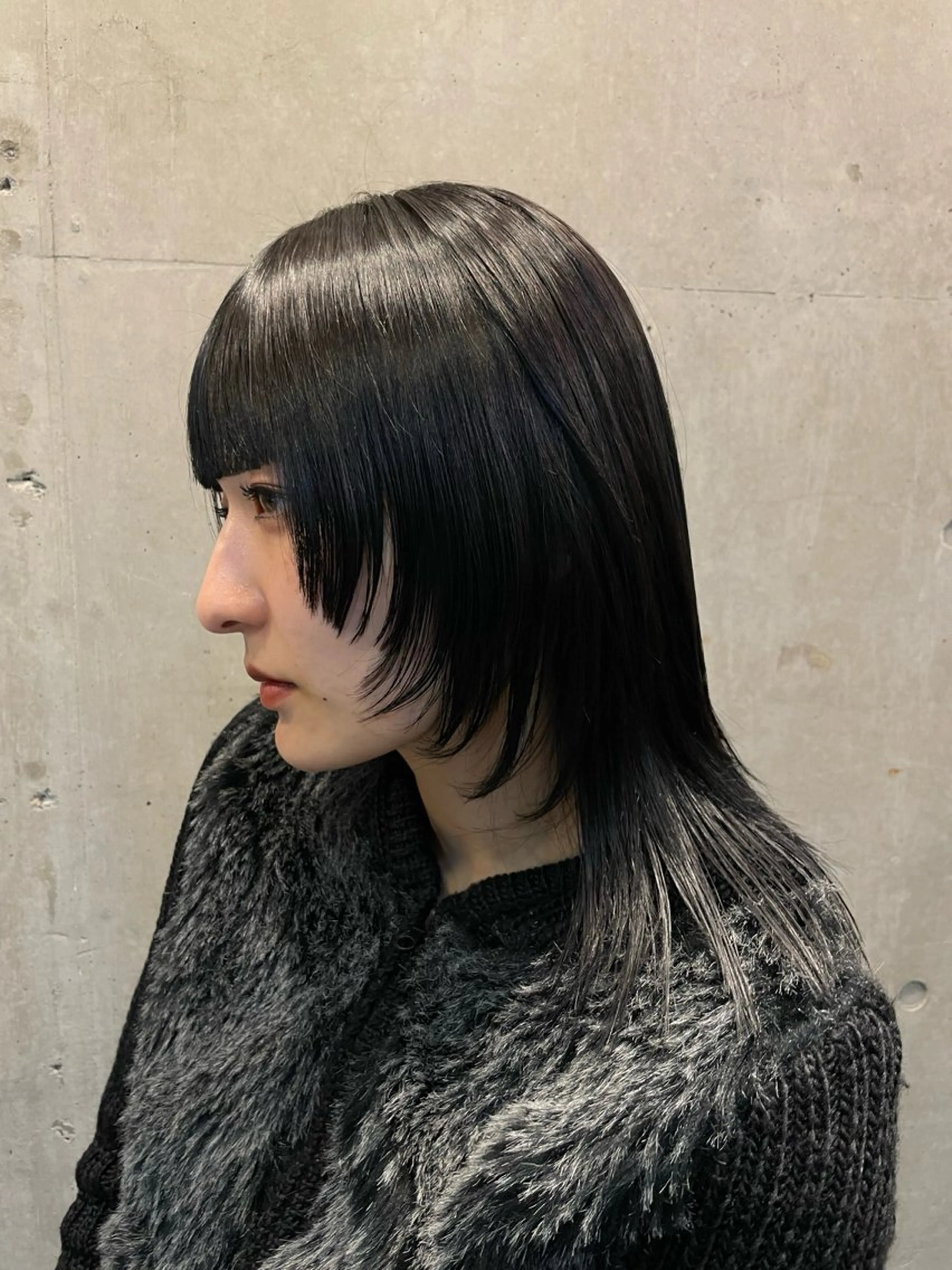 ミディアム ︎︎ yoshikiのヘアスタイル