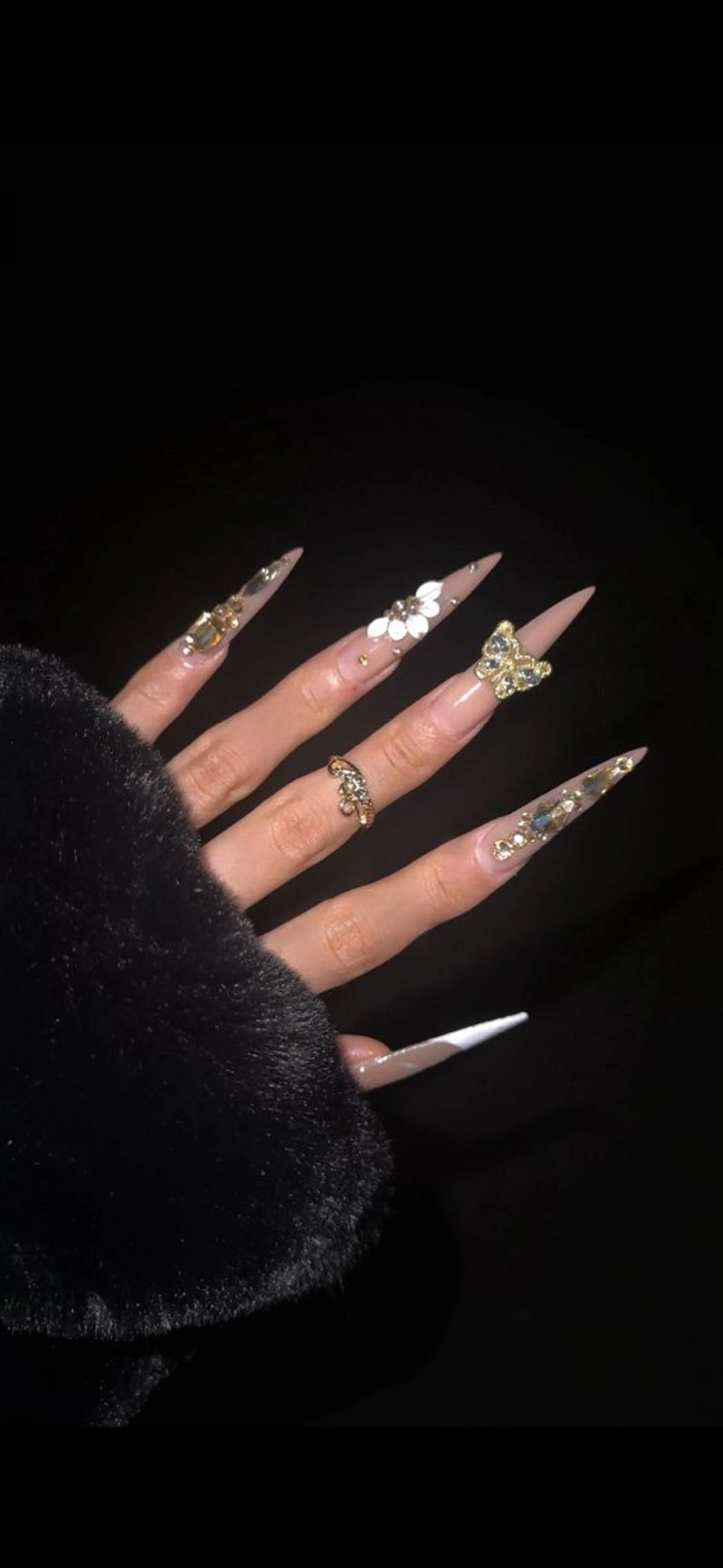 ネイル ゴージャス ハンドネイル Allure_87 はなのネイルデザイン