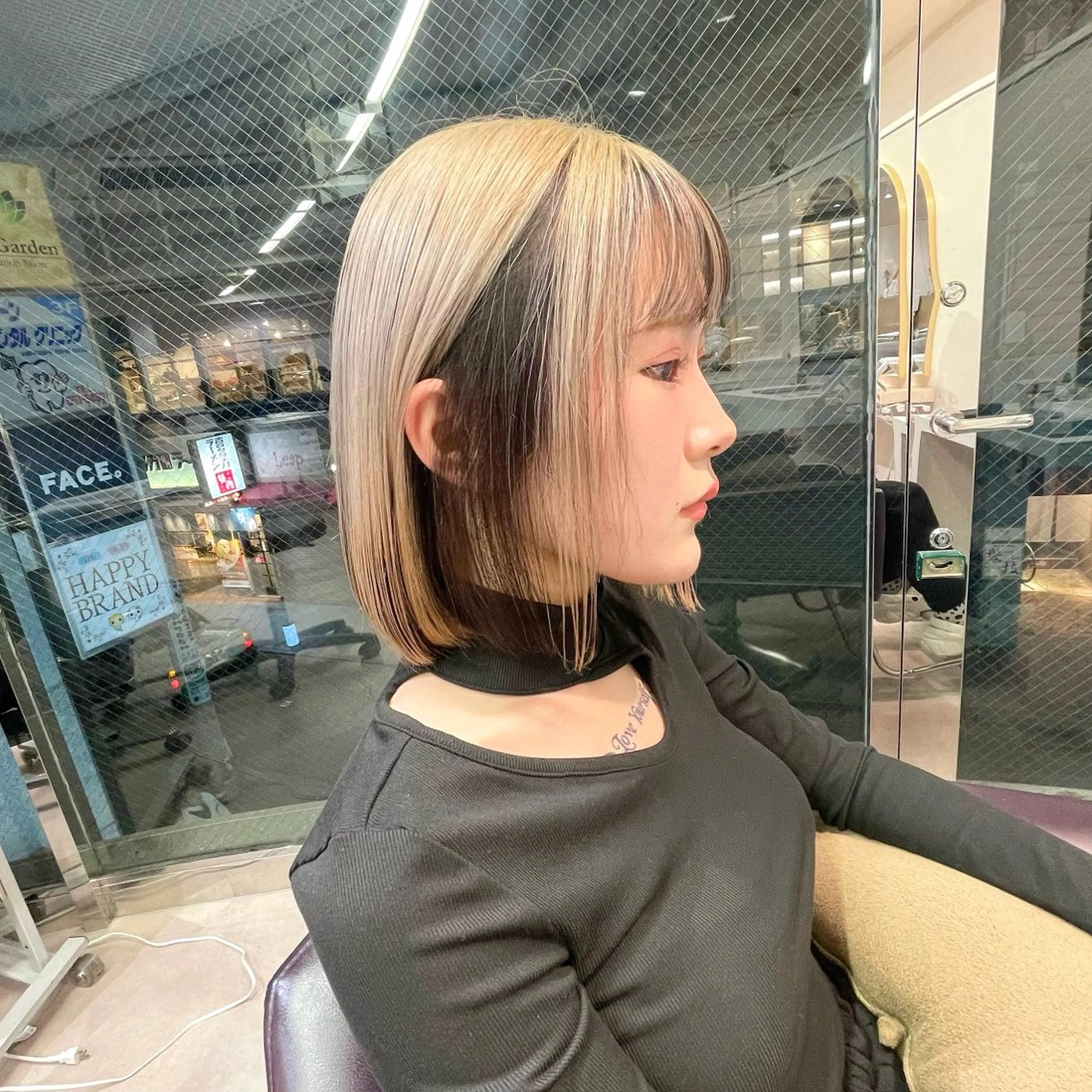 ミディアム カラー ヘアカラー トリートメント ショート/ボブ 🌟齋藤ほのかのヘアスタイル