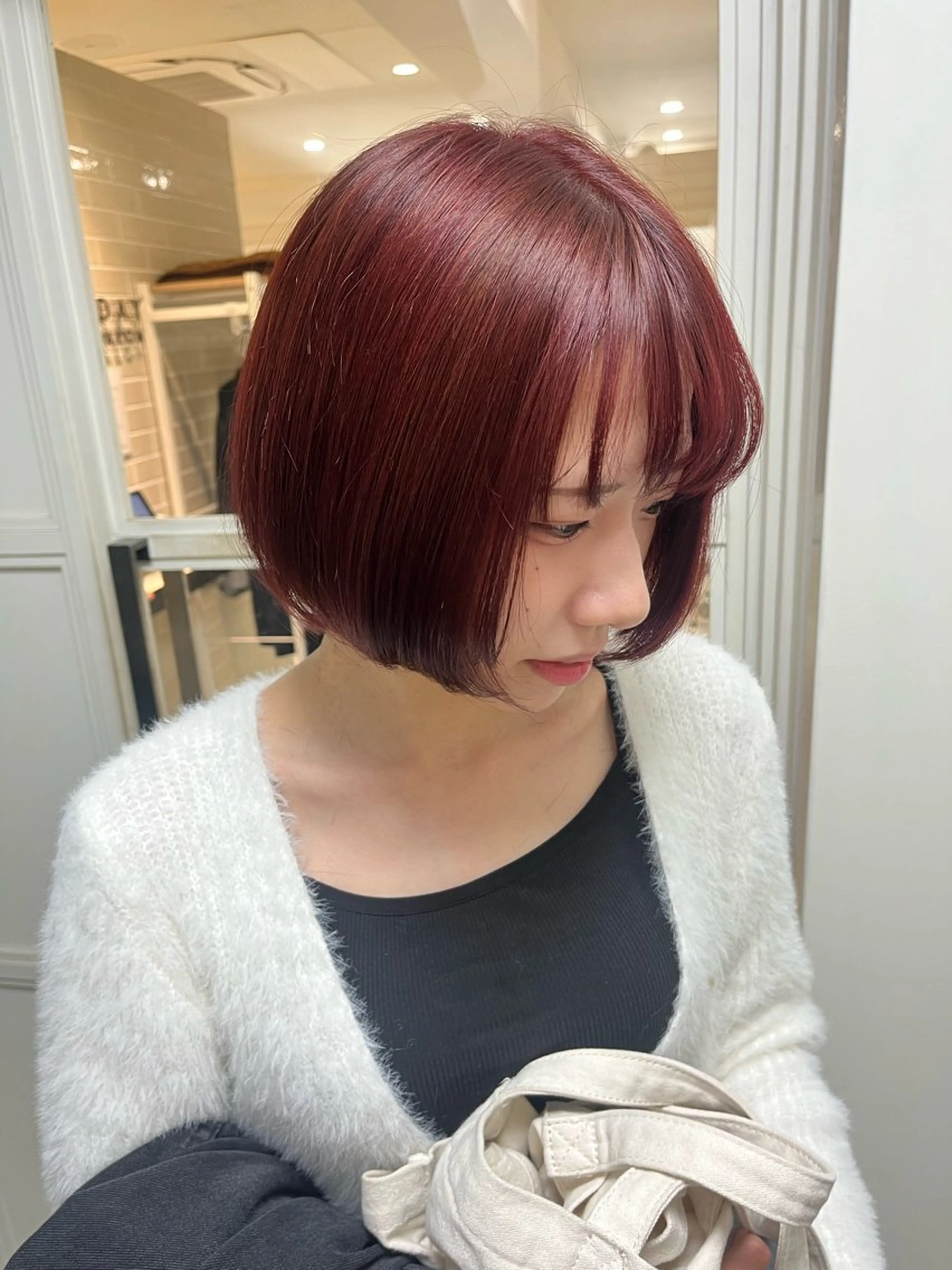 ショート カラー ヘアカラー トリートメント Go   Today シェアサロン　横浜店所属・【ただの天才 🎨】のヘアスタイル