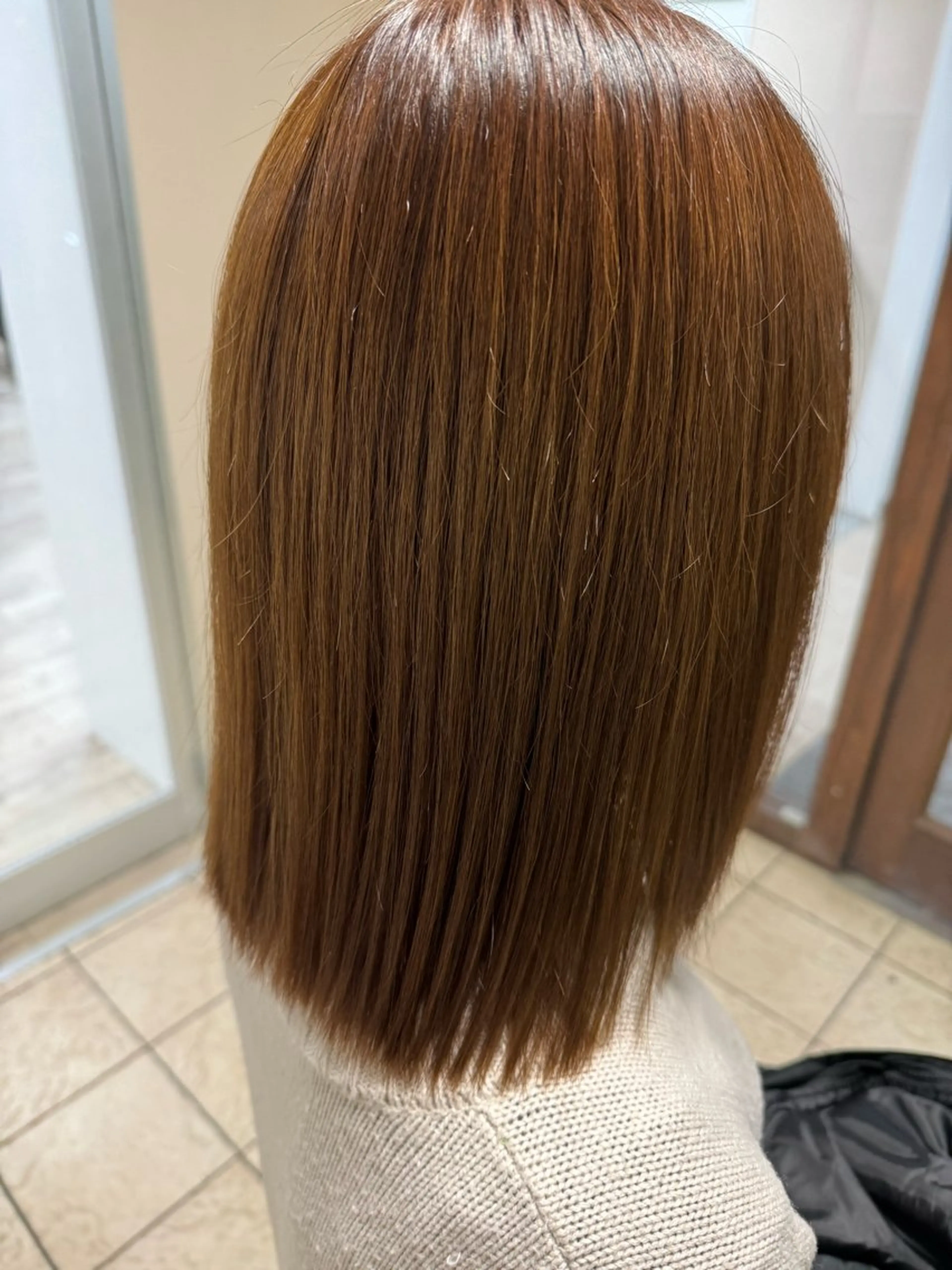 縮毛矯正(フル)+シャンプートリートメントの写真