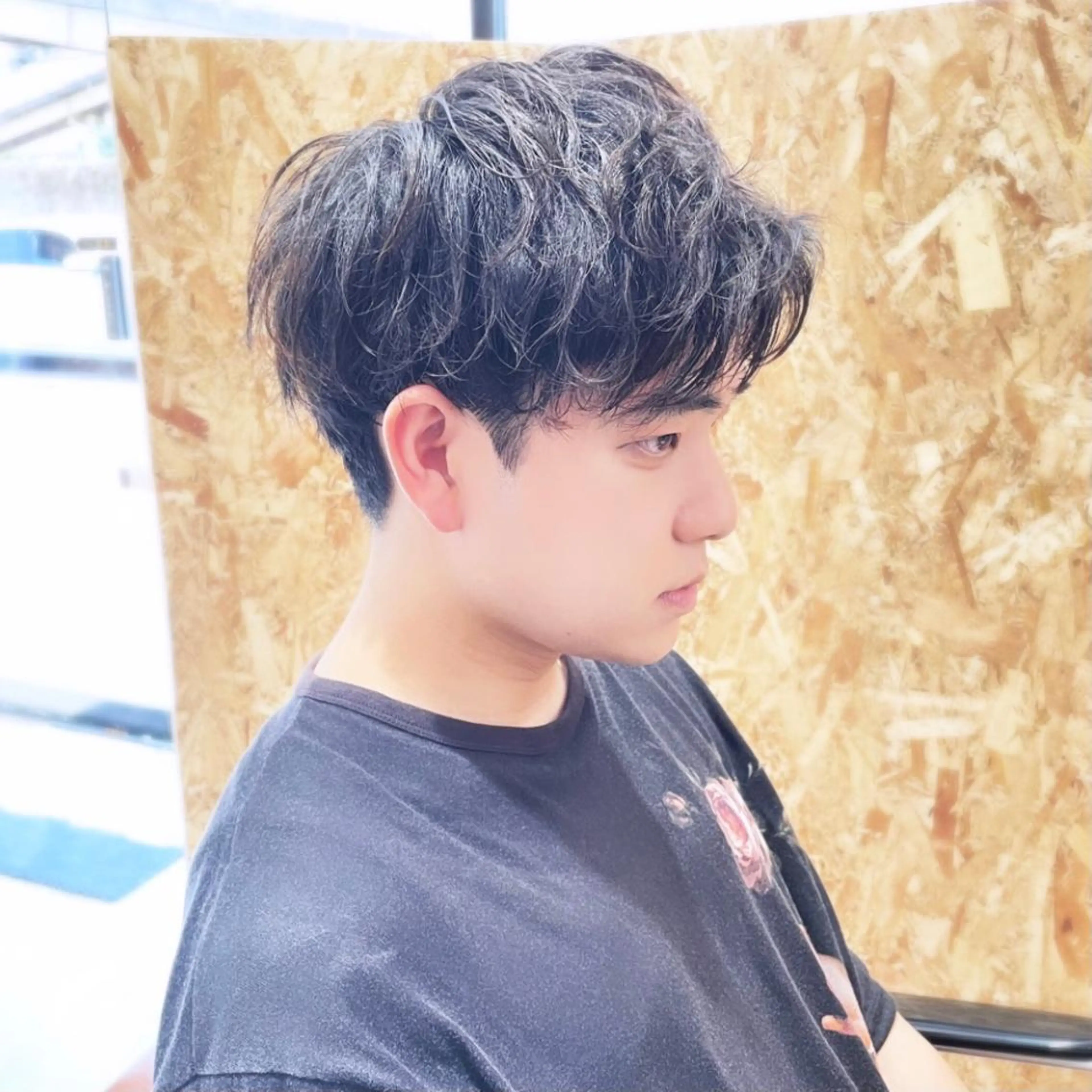 メンズ メンズパーマ 波巻きパーマ 🦋韓国系指名No1 店長/圓山 祐也🦋のヘアスタイル