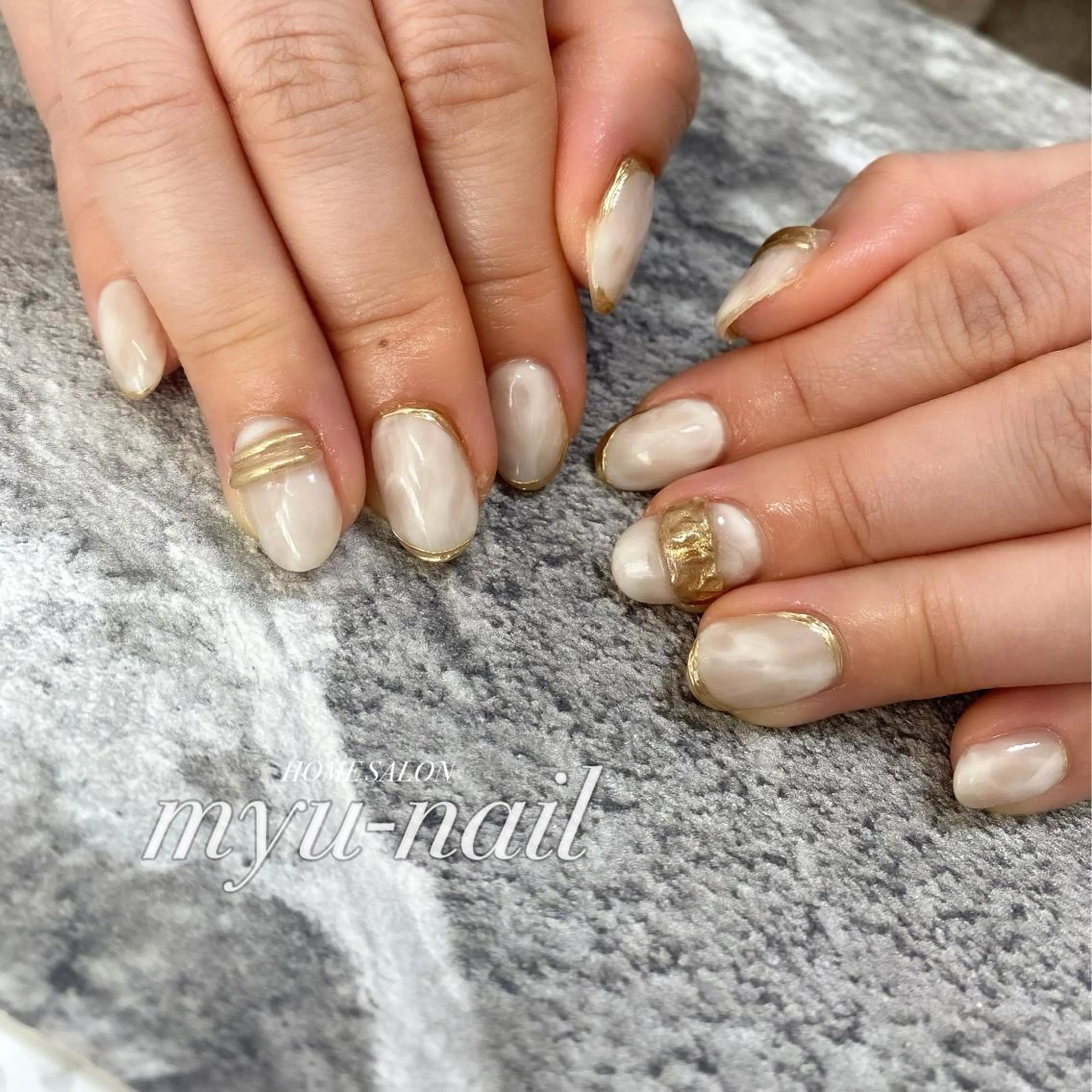 ネイル ホームサロン myu-nailのネイルデザイン