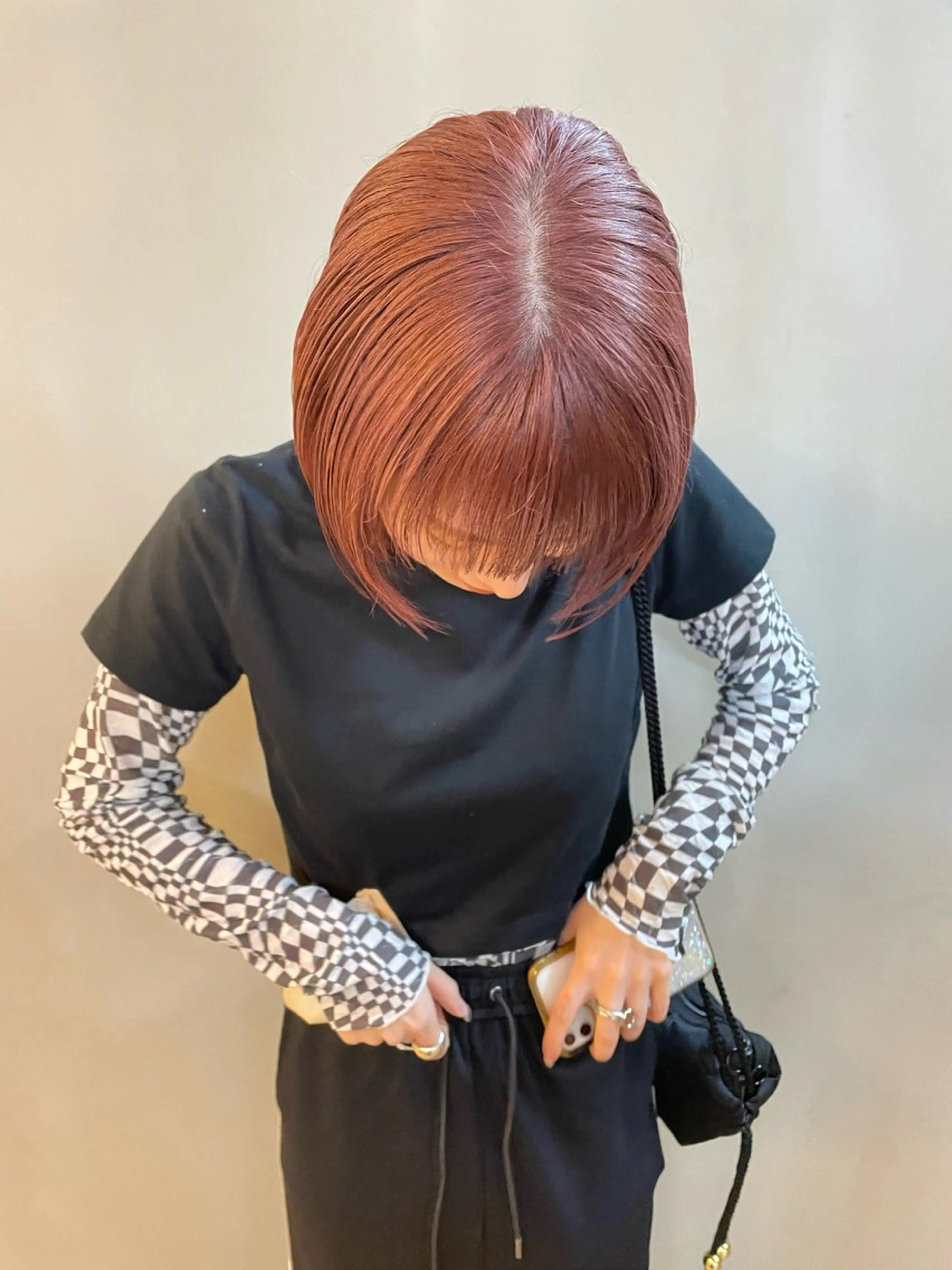 ミディアム カラー パーマ ヘアアレンジ メンズ カット ヘアカラー トリートメント tatsumi/ボブ ウルフ/レイヤーのヘアスタイル