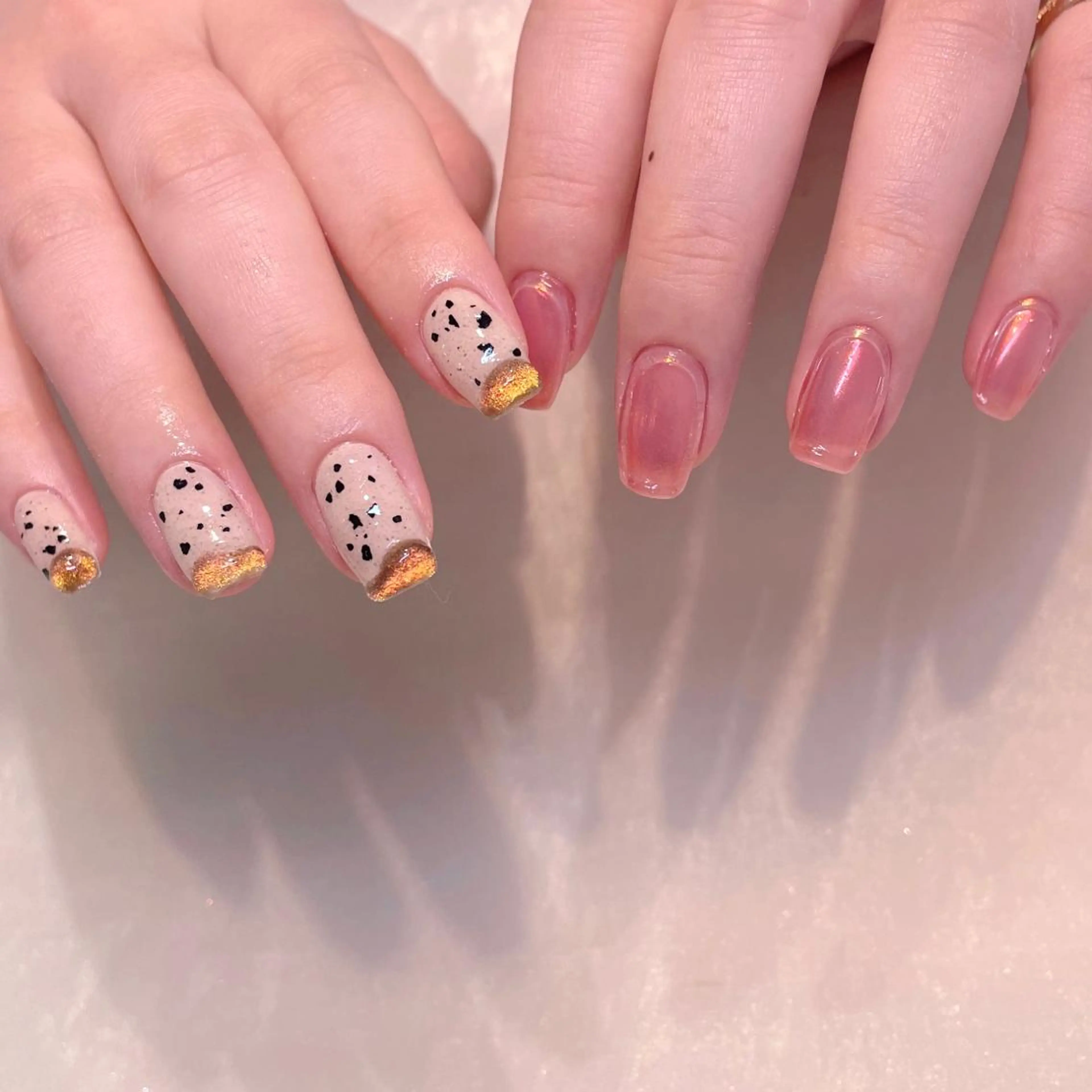 ネイル ハンドネイル 新井 ひなののネイルデザイン