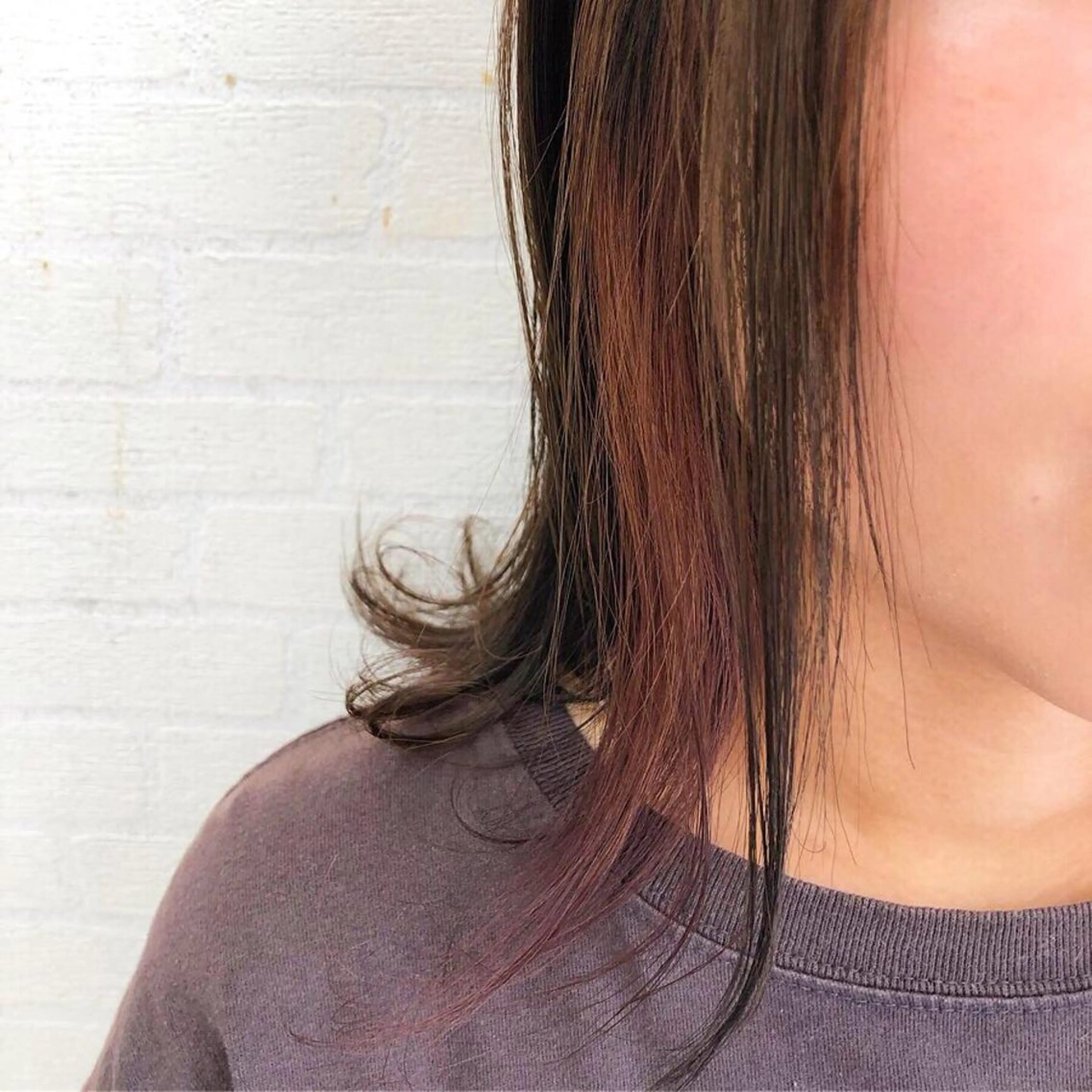 カラー ブラウンカラー ピンクカラー インナーカラー👾 Chibiのヘアスタイル