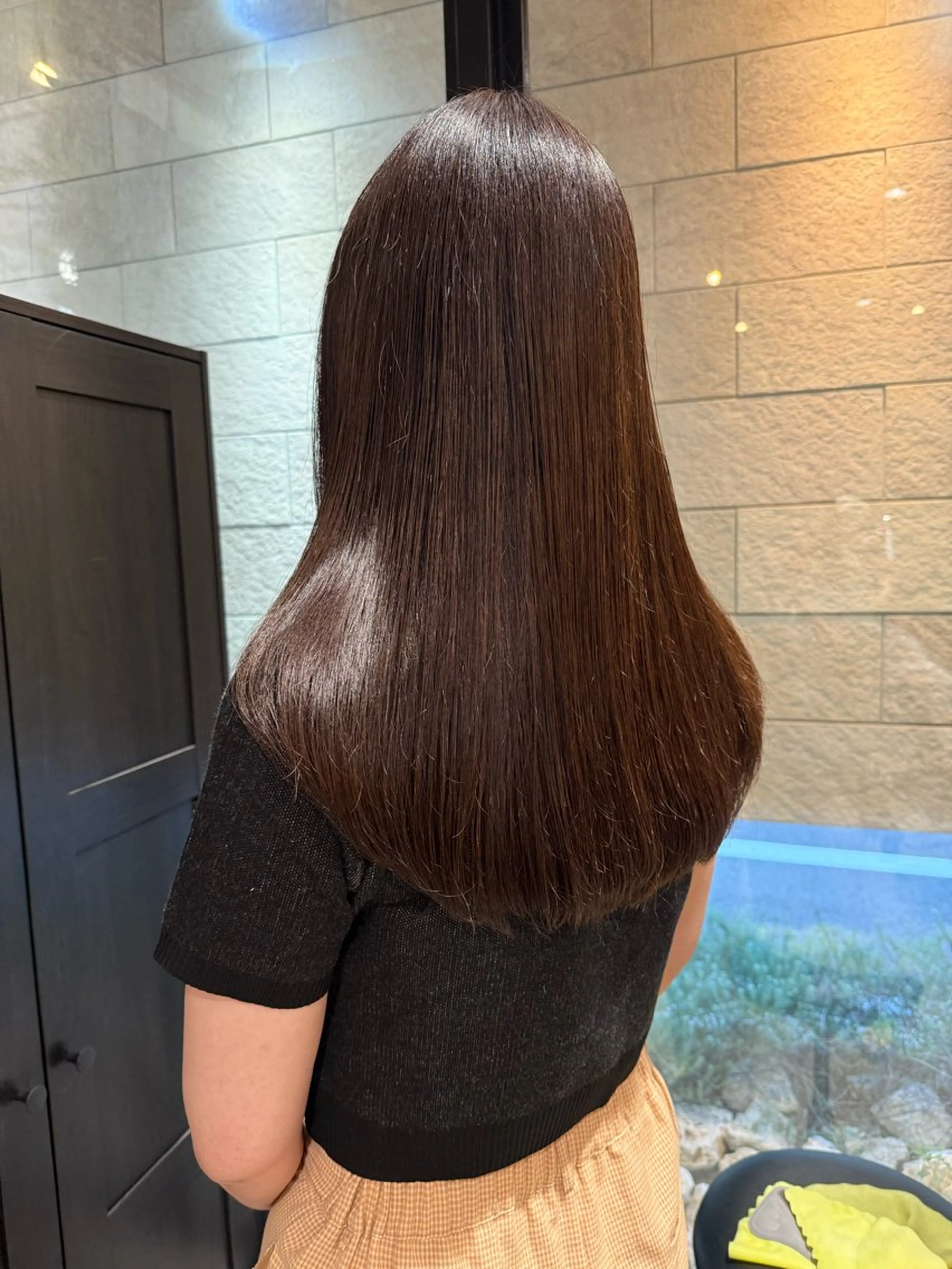 ロング トリートメント ヘアカラー 🎀Lolonois 池田店🎀佐藤百奈美のヘアスタイル