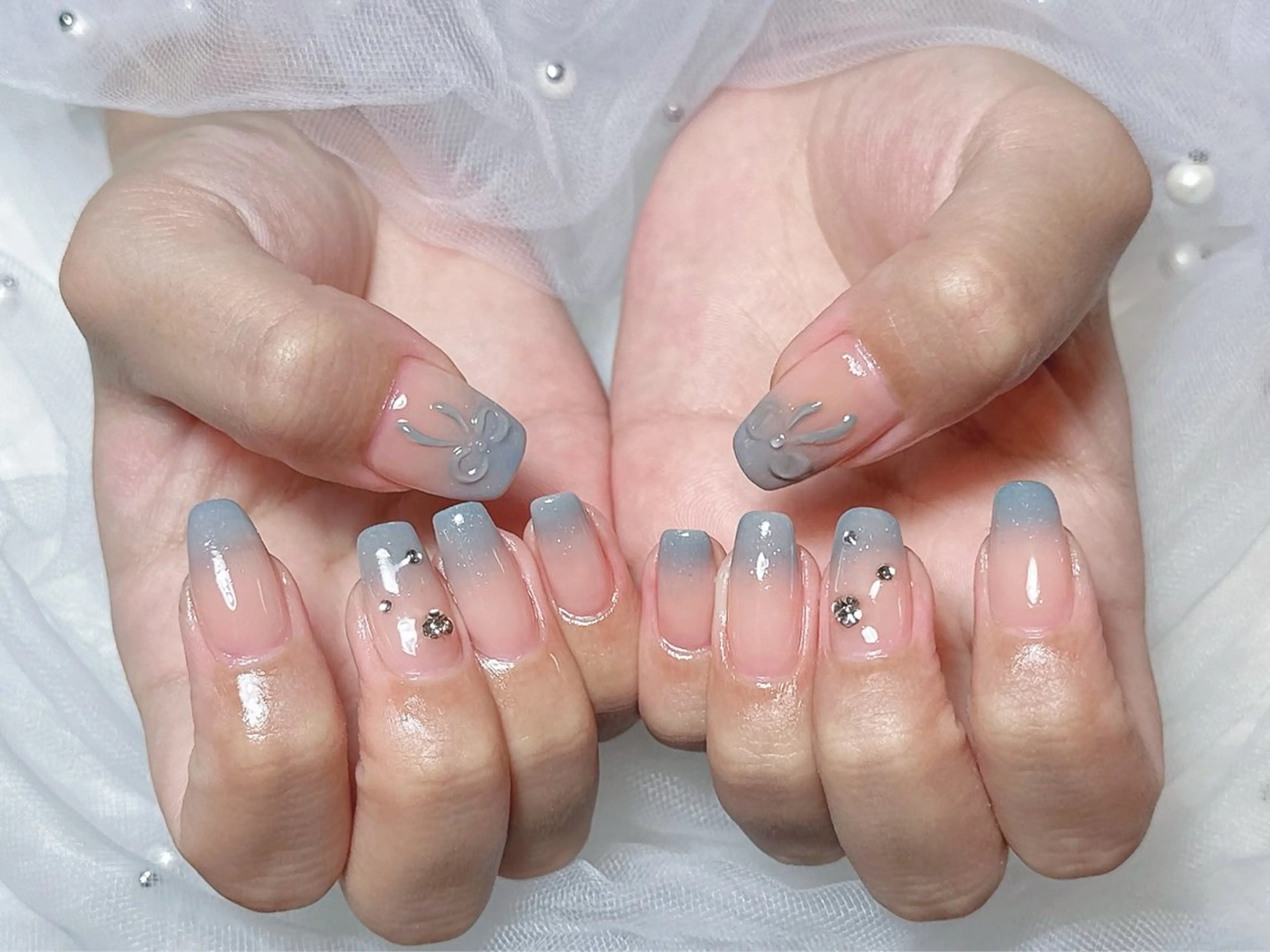 ネイル 【Eclat ｴｸﾗ】nail＆beauty所属・Eclat〔ｴｸﾗ〕 MOEKA𝜗𝜚*のネイルデザイン