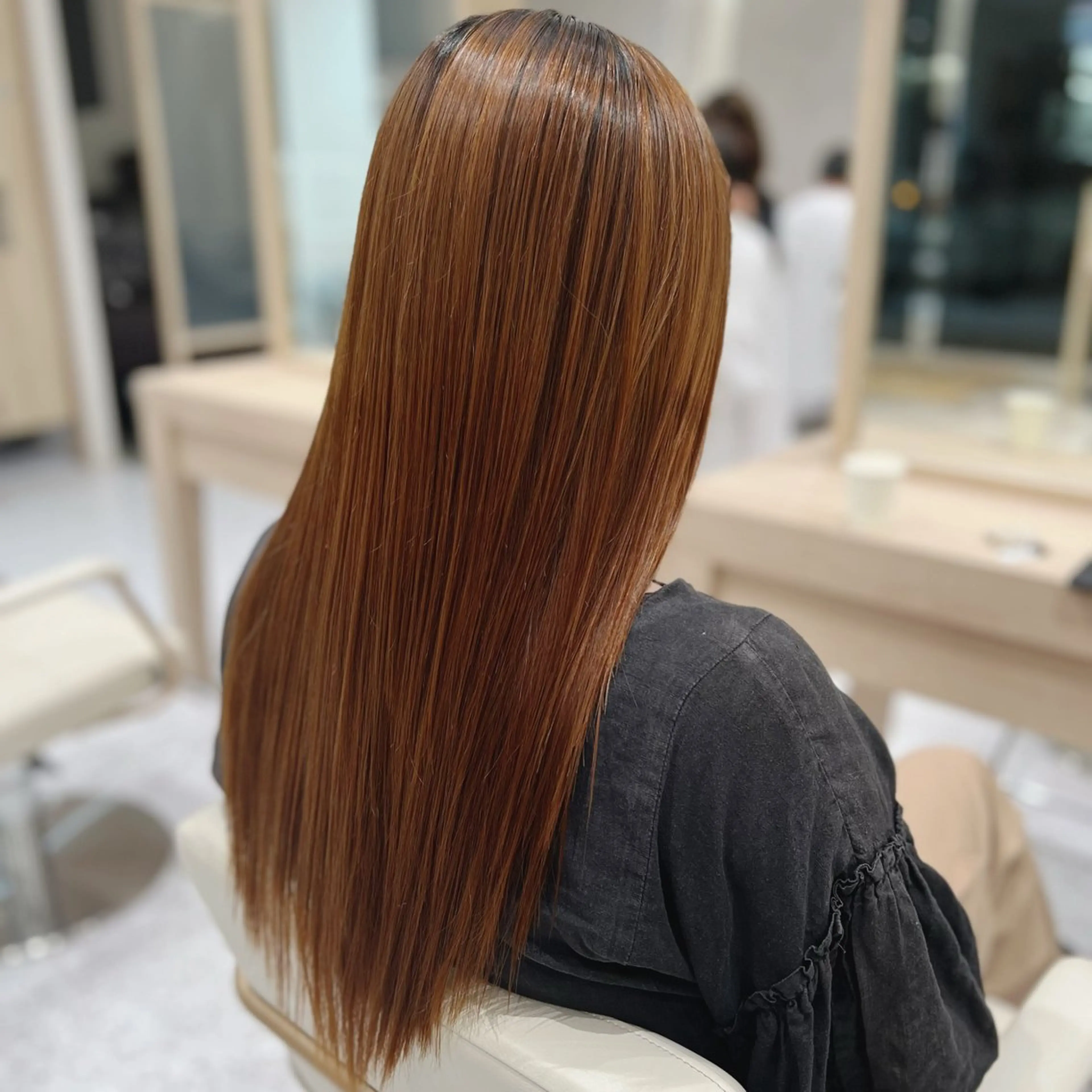 髪質改善縮毛矯正＋カット＋Aujuaトリートメントの写真