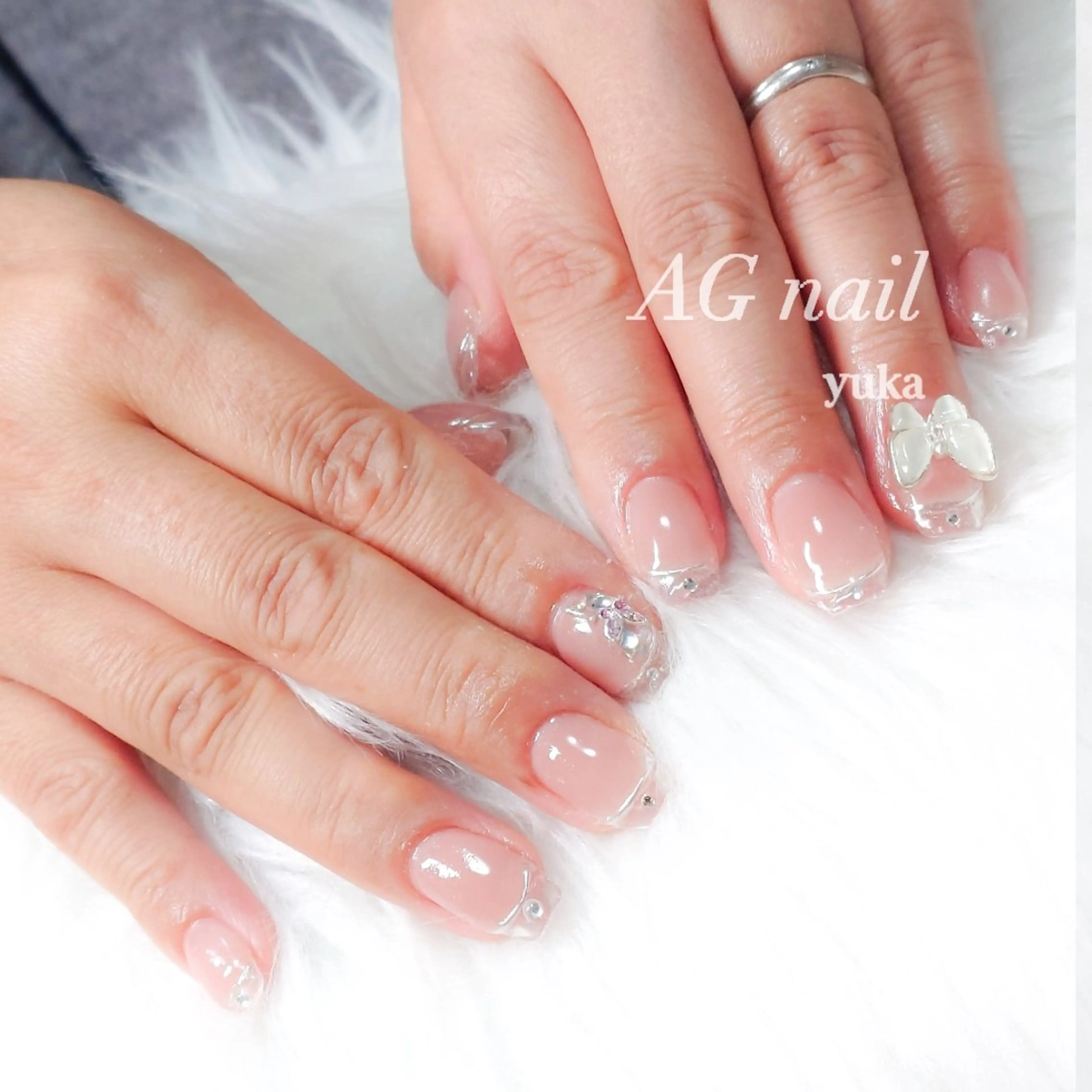 ネイル ハンドネイル AG nail 〚　yuka　〛のネイルデザイン