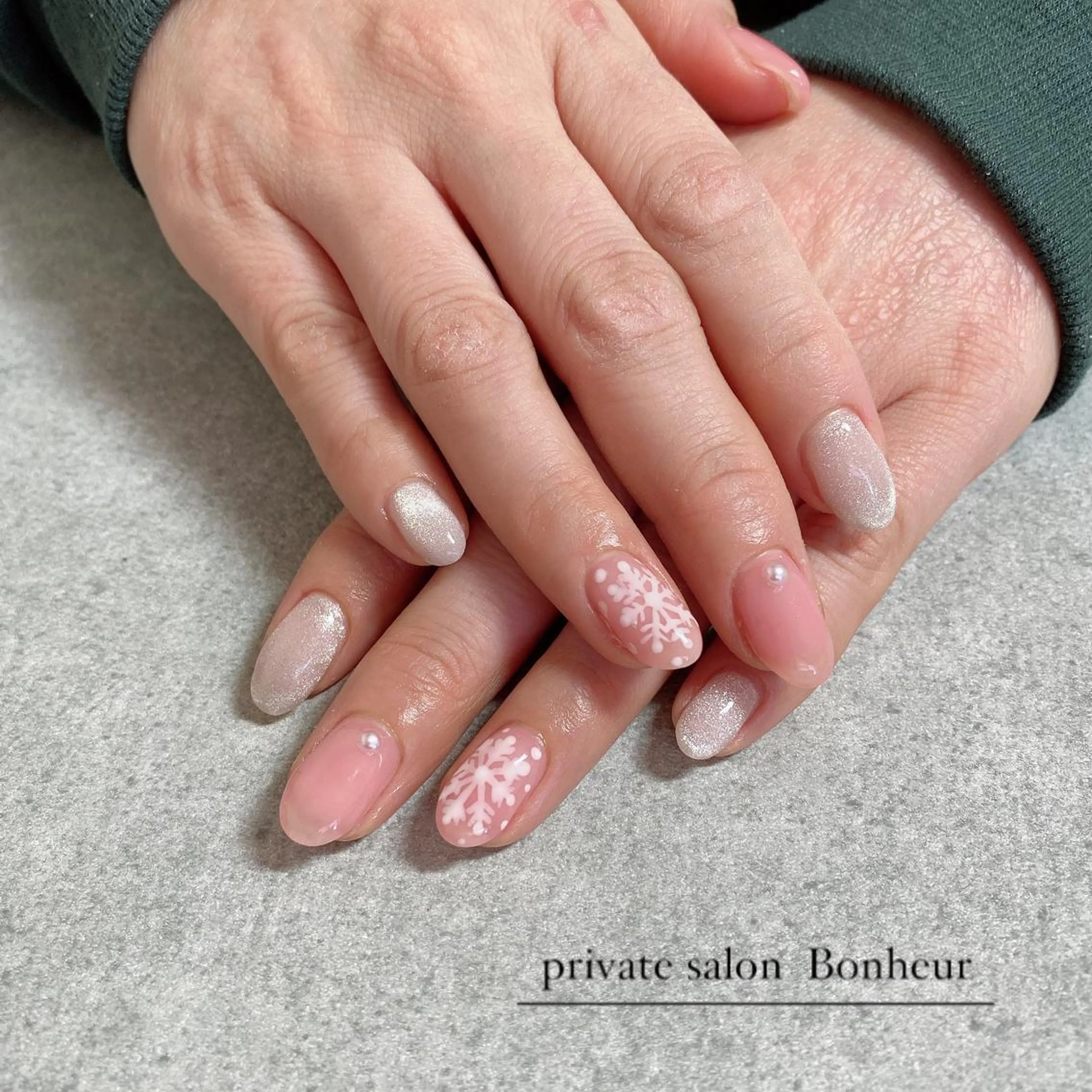 ネイル ハンドネイル BONHEUR Annaのネイルデザイン