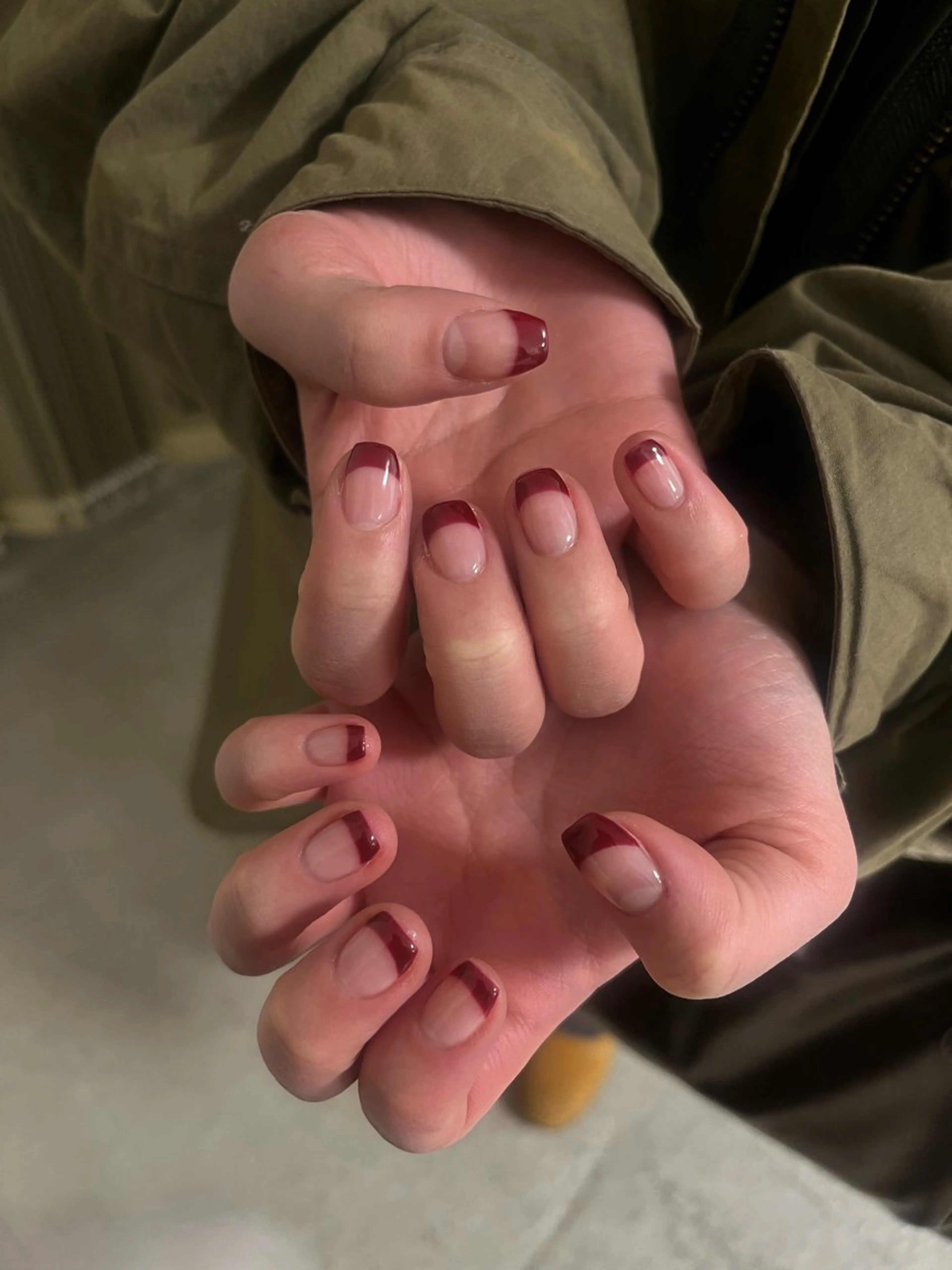 【すぐ予約限定】フレンチネイル💌オフあり〇の写真