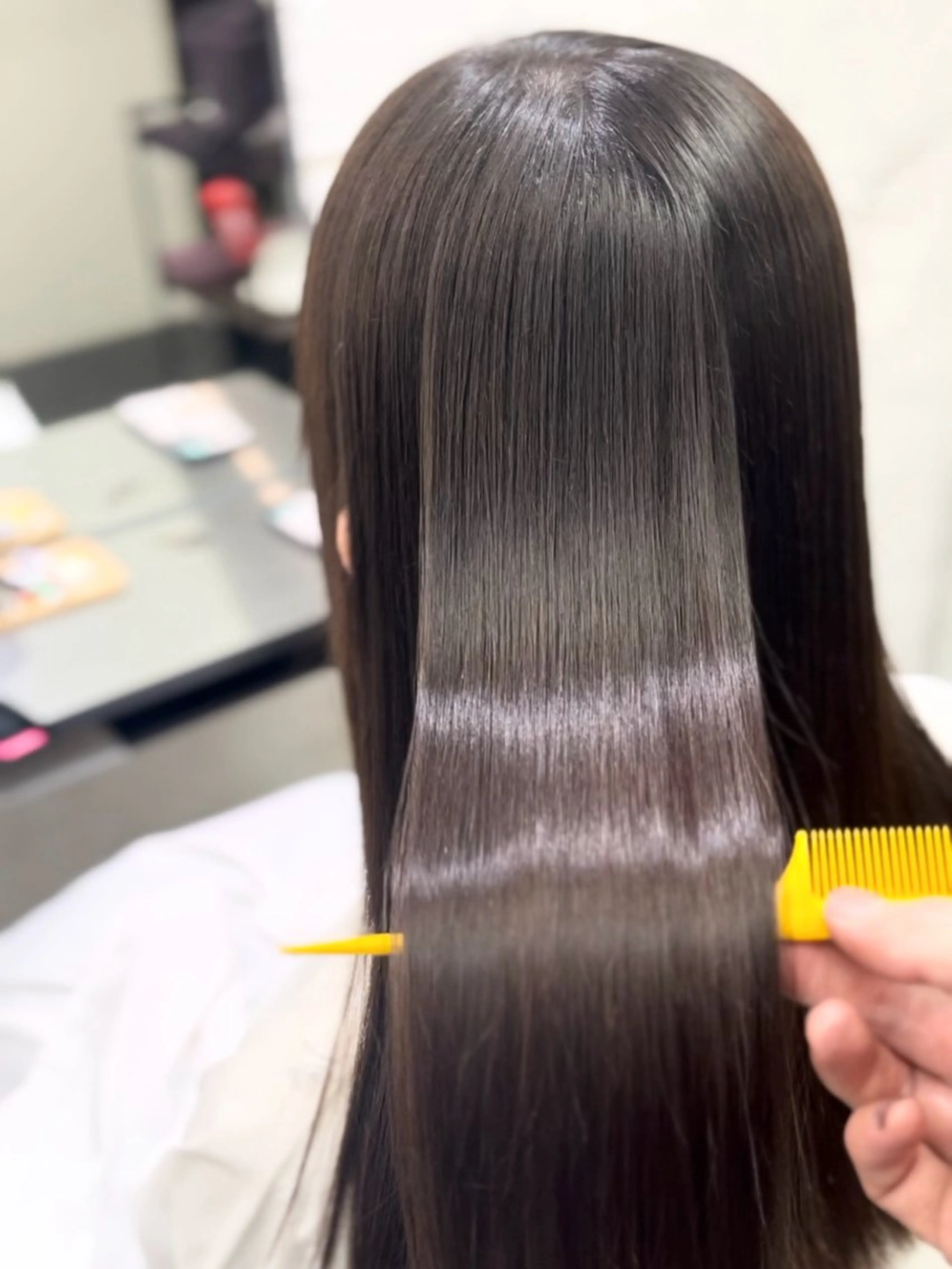 ノンダメージサロン限定ホリスティックストレート　うる艶縮毛矯正💇🏻‍♀️✨の写真