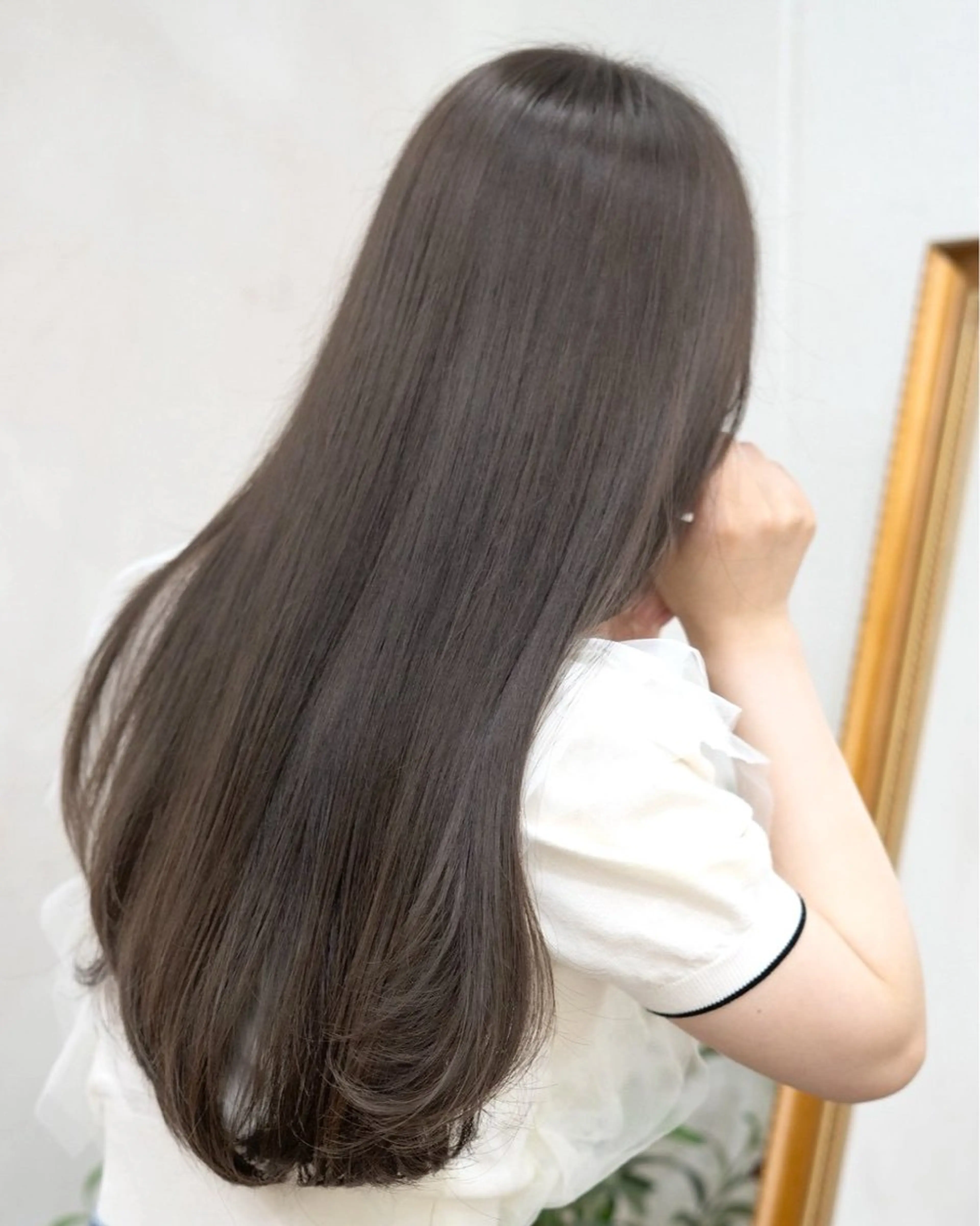 ロング カット ヘアカラー トリートメント ALLY所属・ALLY 原宿のヘアスタイル