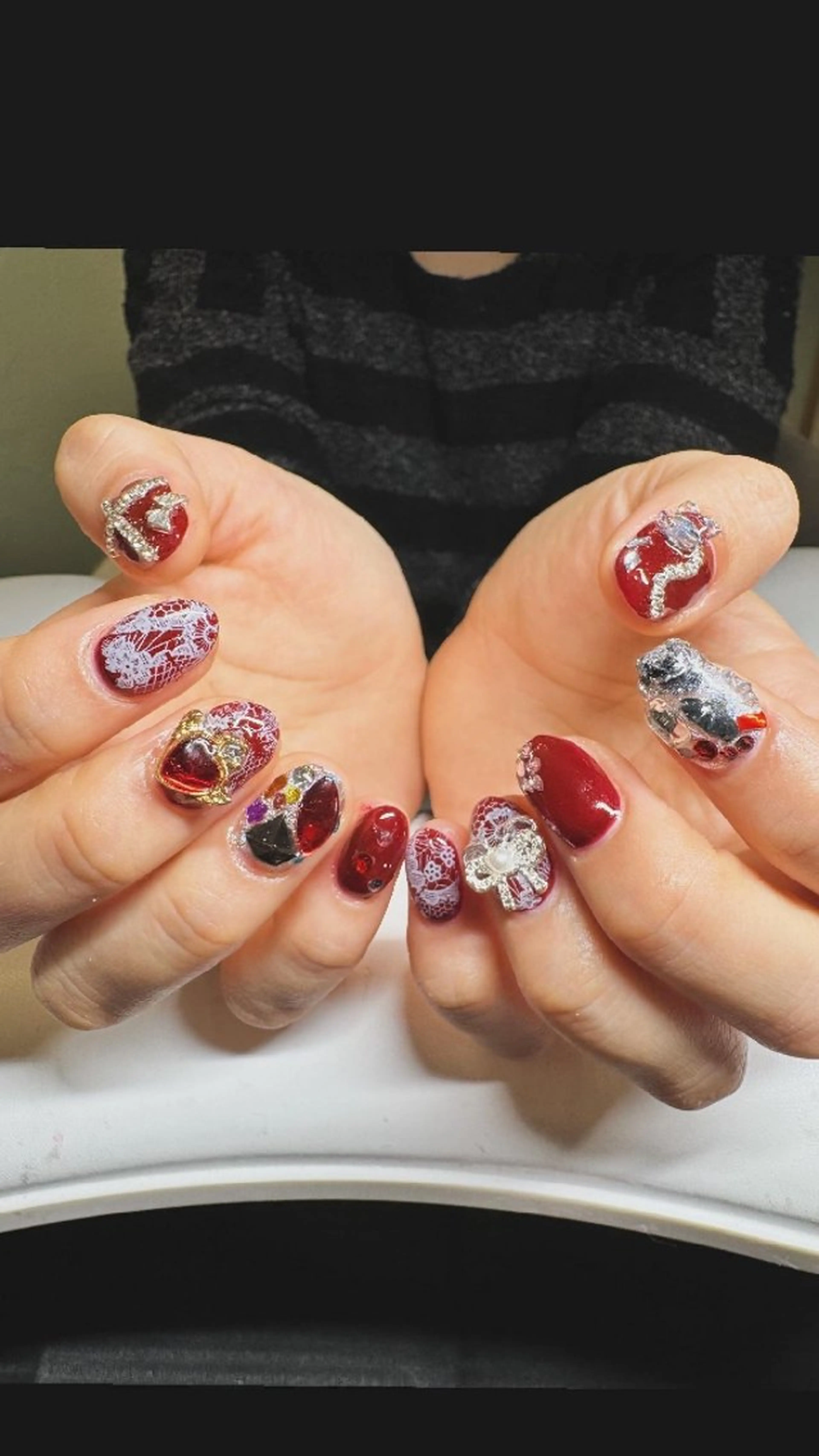 ネイル ♥Re:JUvia 　JUMI♥のネイルデザイン