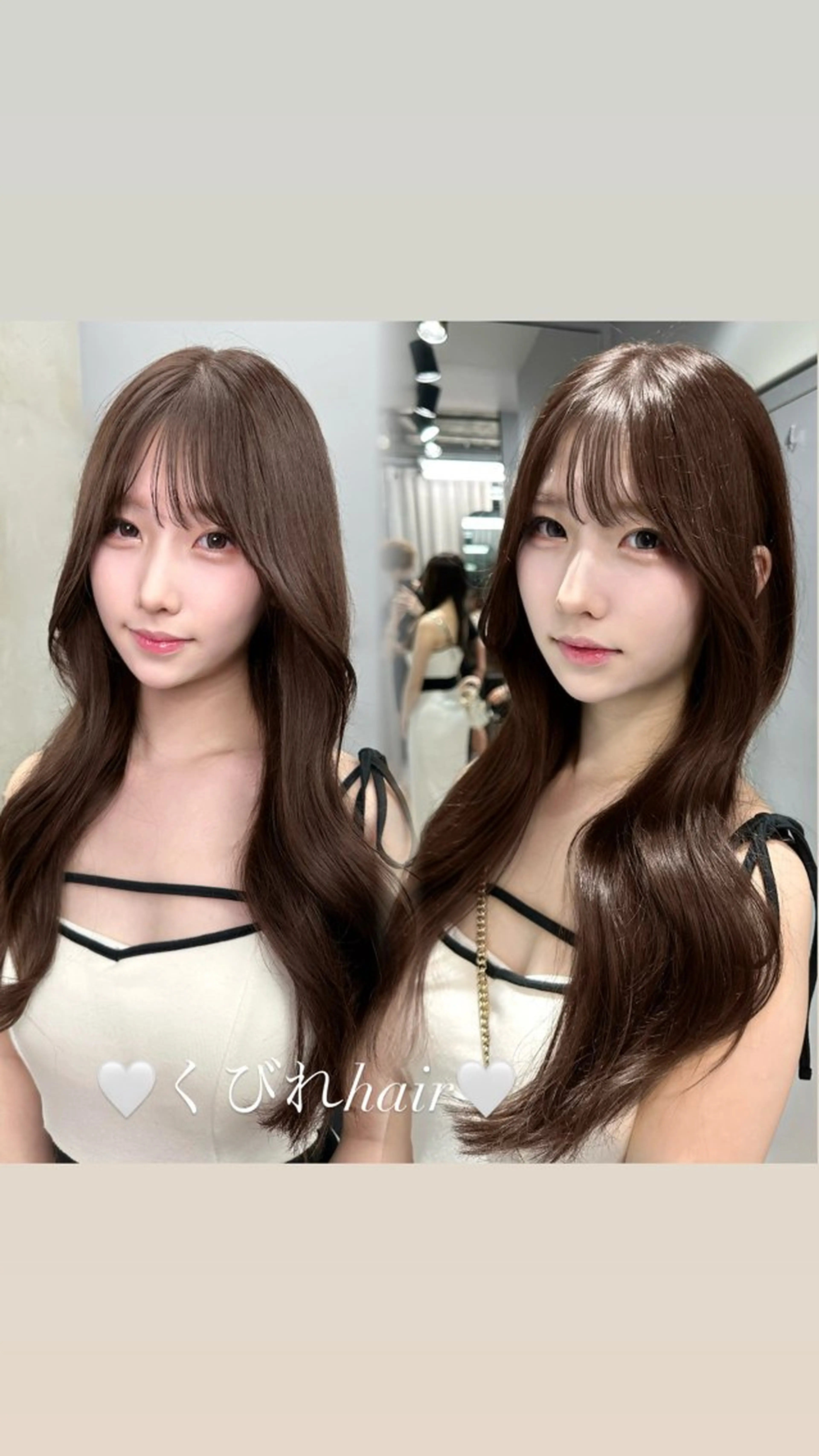 【⚜️ハイクラス⚜️】カット+ケアカラー+薬剤除去+髪質改善+りんご幹細胞🍎の写真