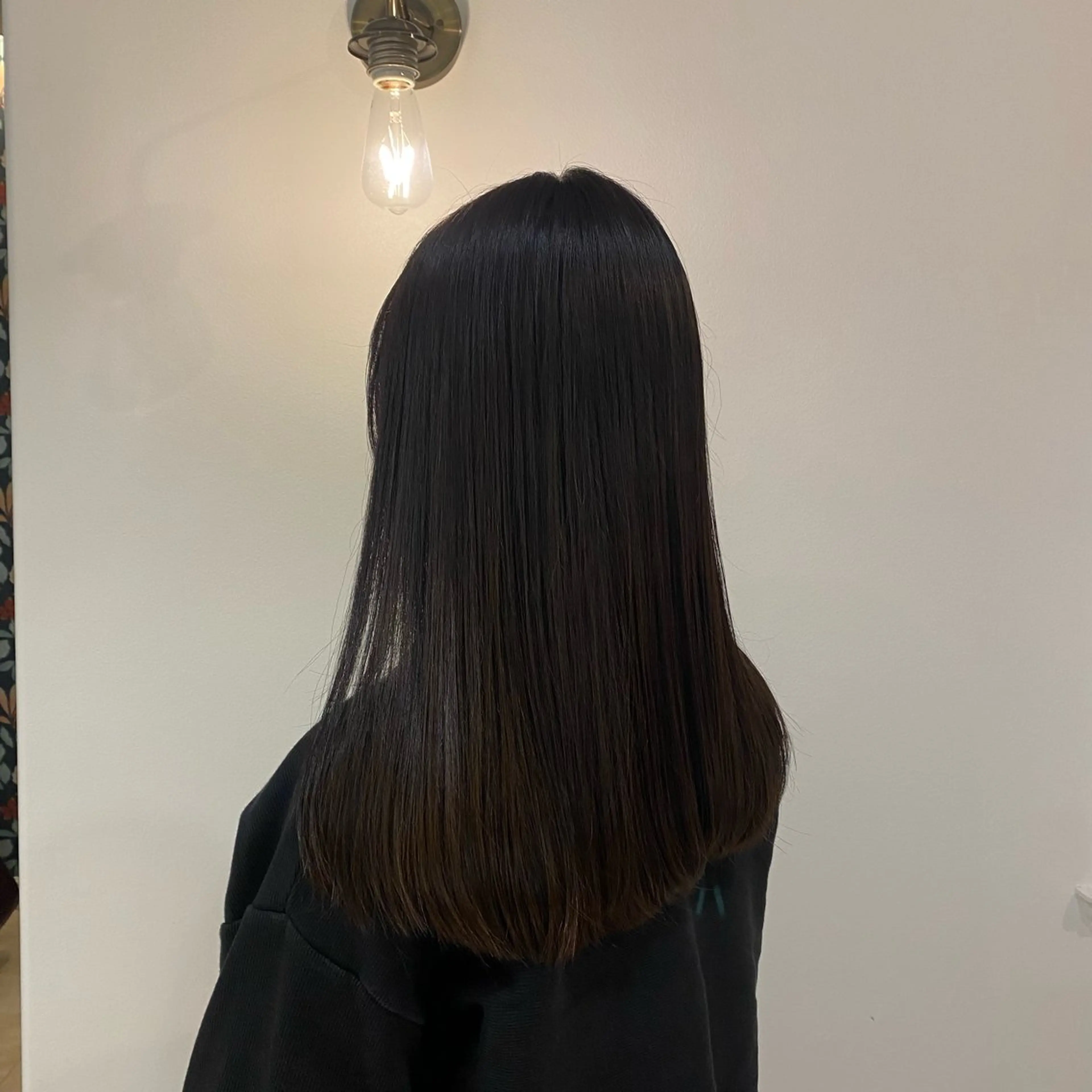 カラー ヘアカラー 組藤 沙奈のヘアスタイル