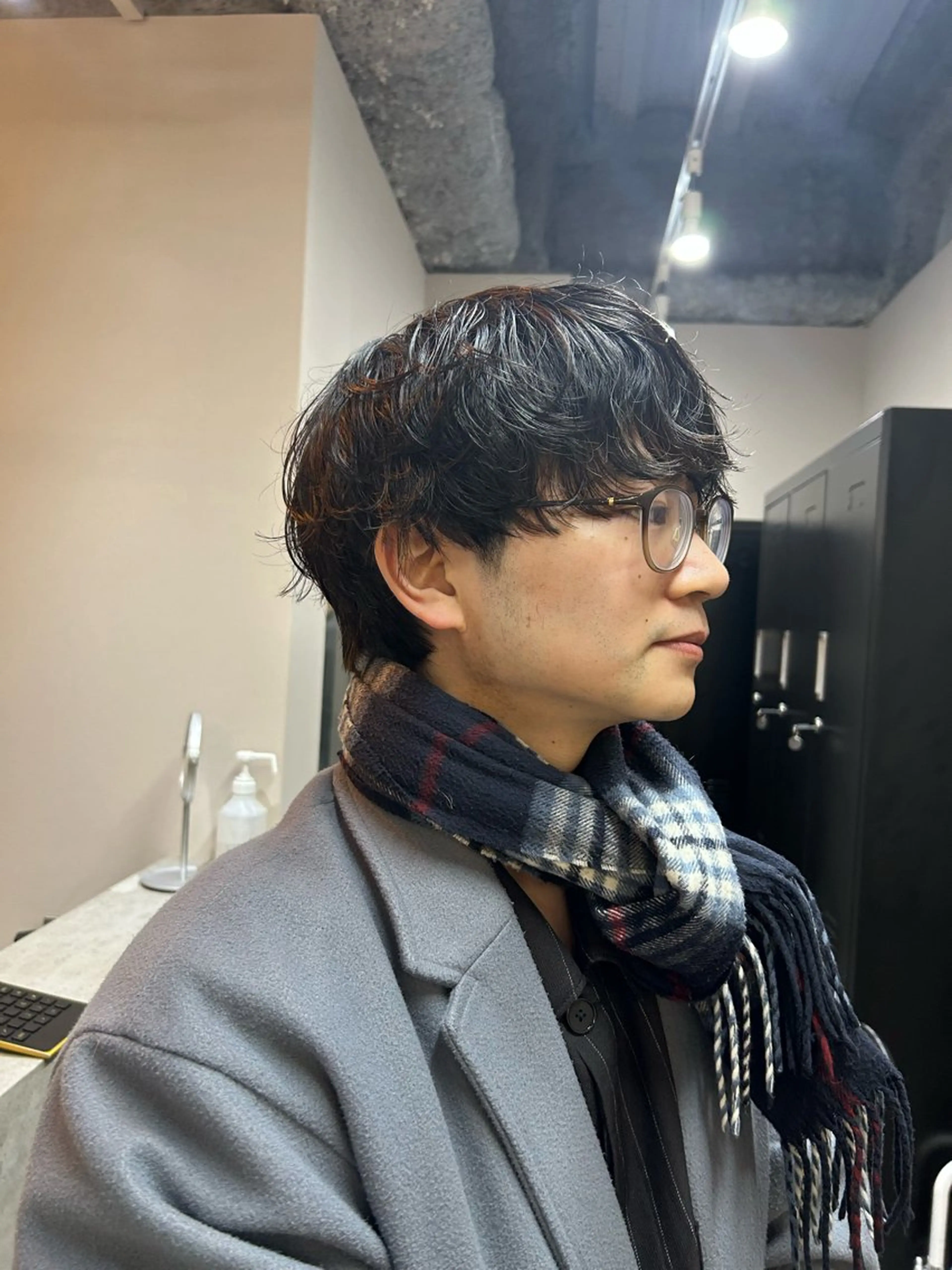 パーマ メンズ フラッグヘアー天神西通り店所属・flag hair レイナのヘアスタイル