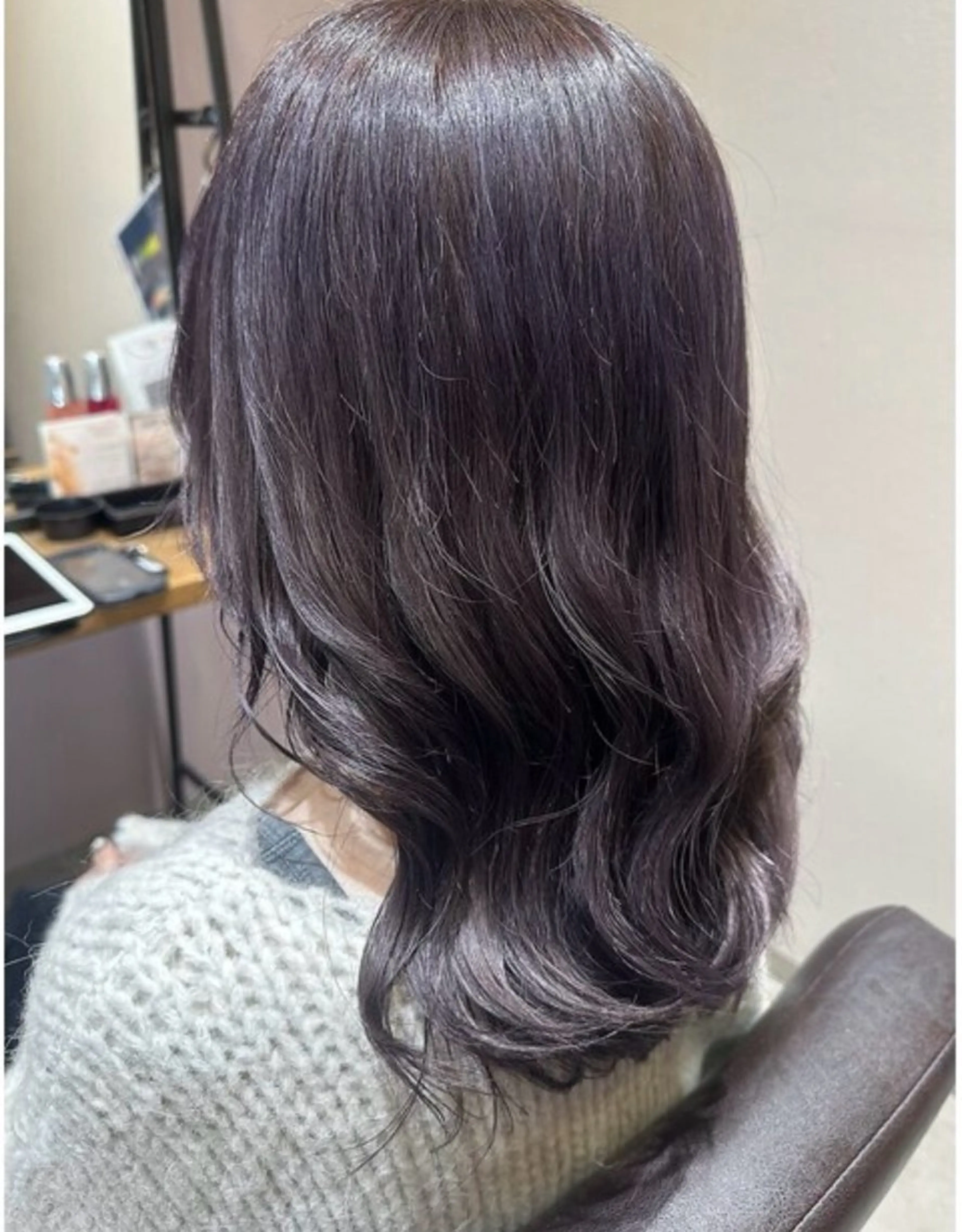 カラー ヘアカラー 梶 瑞希のヘアスタイル