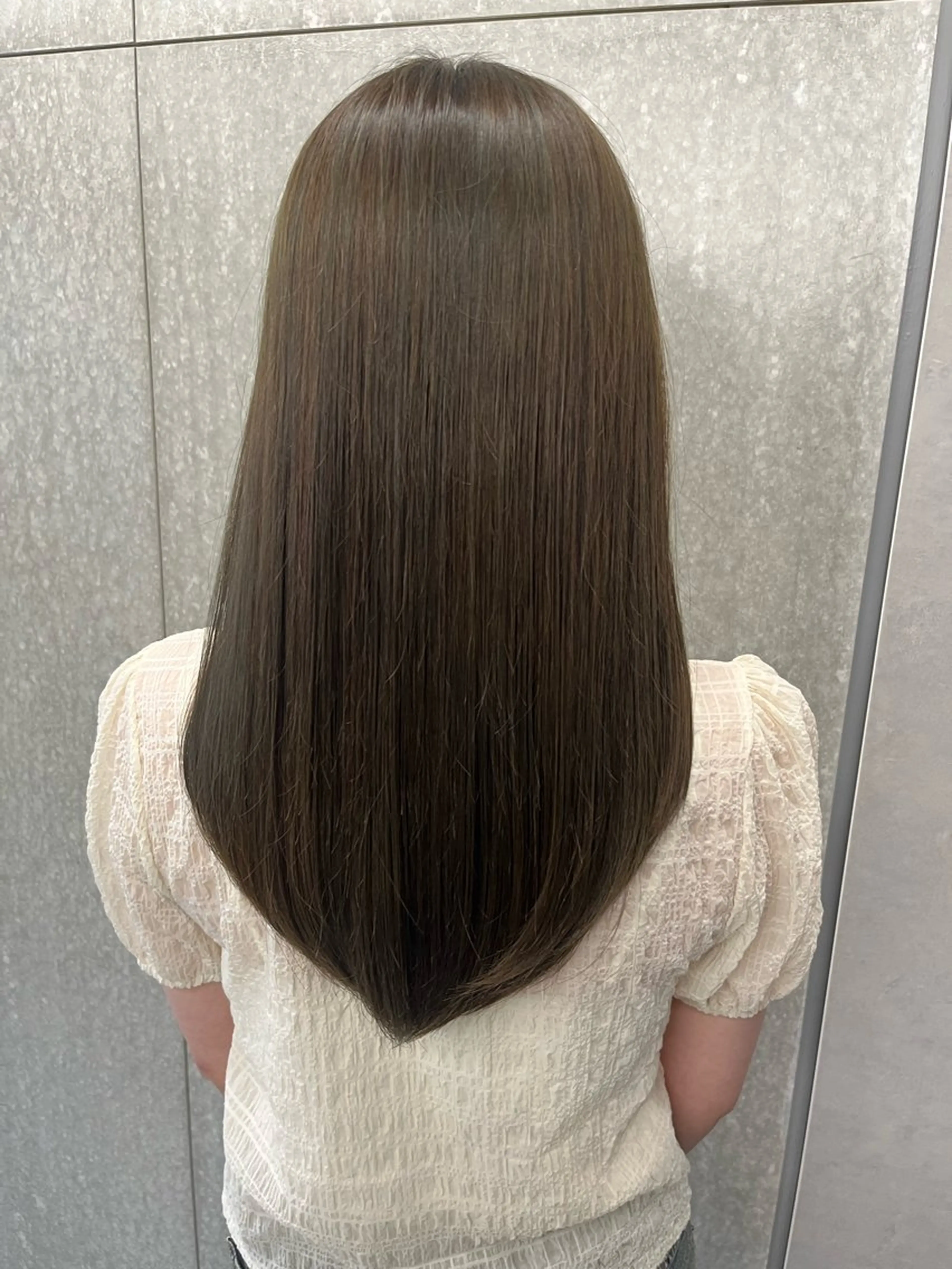 ロング Moka モデル募集のヘアスタイル