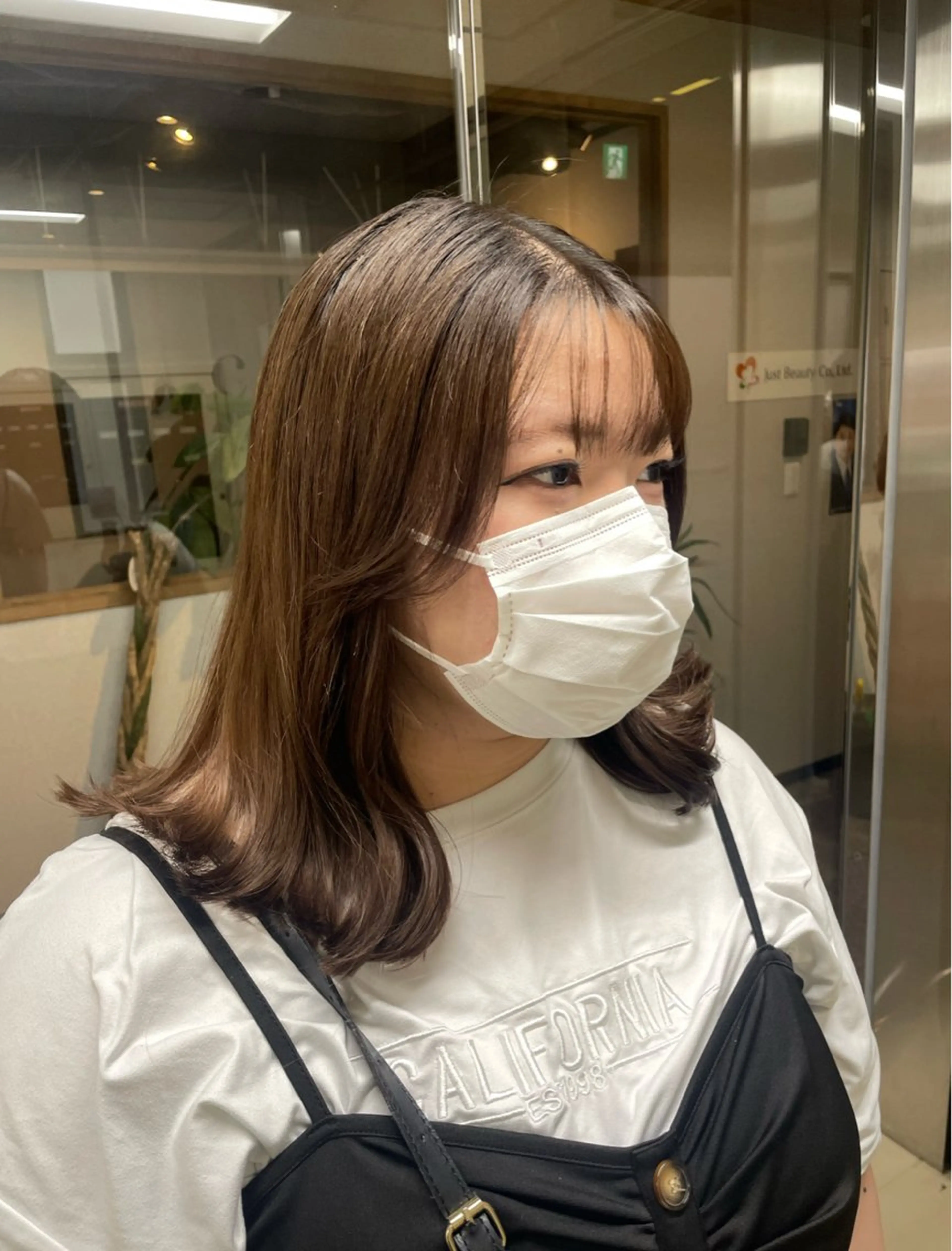 セミロング カットモデル 募集中🌱MOEのヘアスタイル