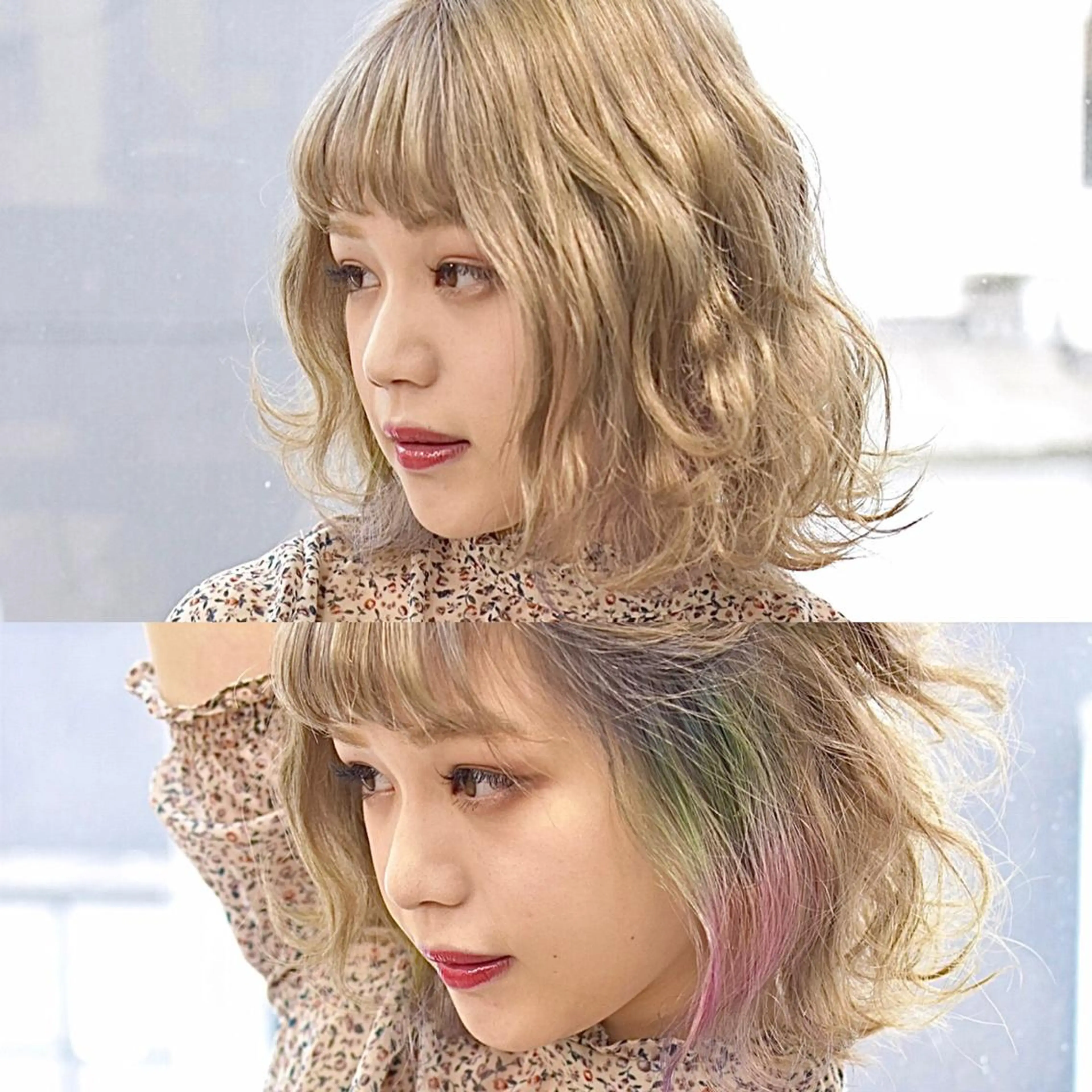 ショート ハイトーン💫 エクステ💫maiのヘアスタイル