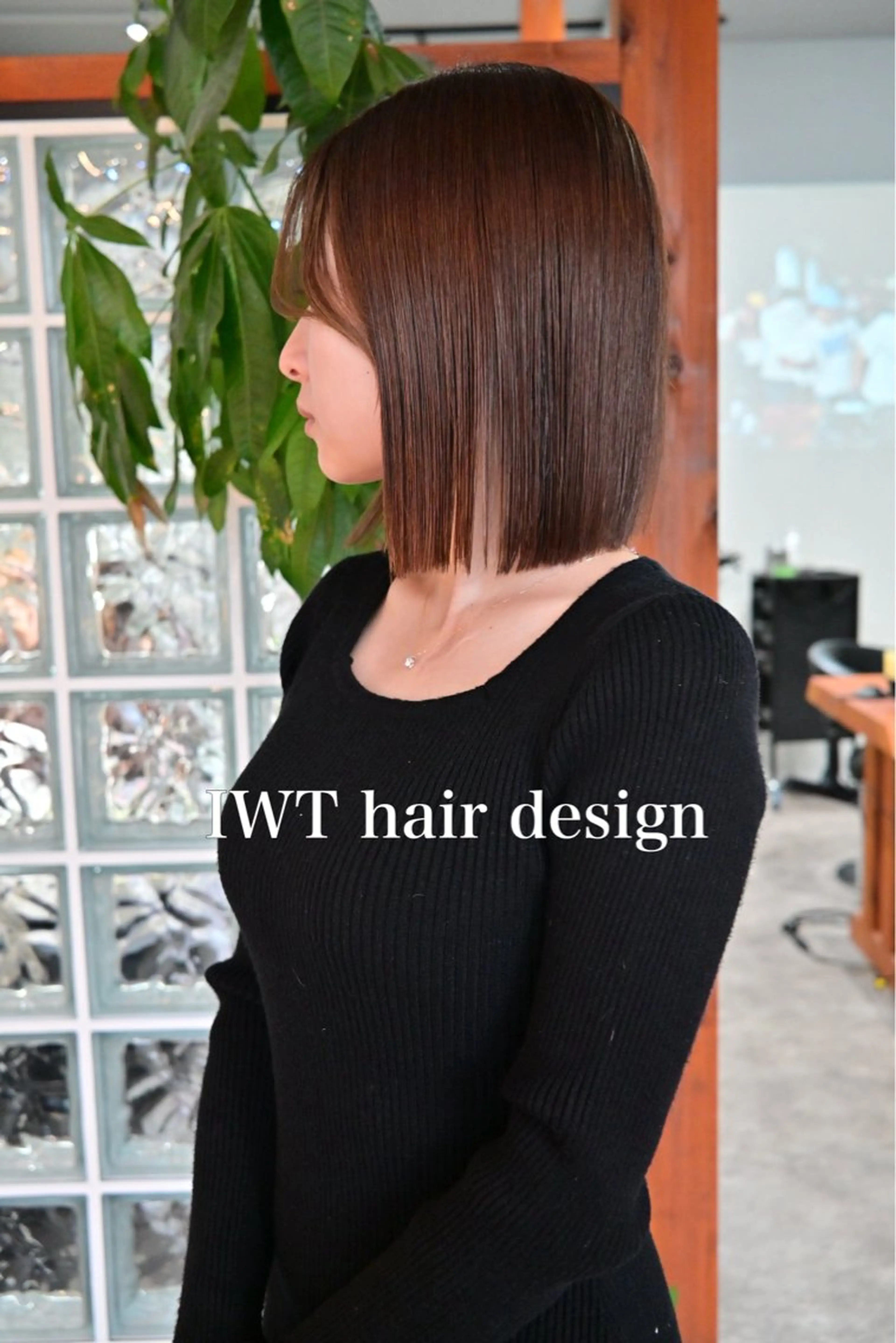 ショート ボブレイヤー ボブ ハイライト 髪質改善 レイヤーカット ヘアカラー IWT hair design所属・IWT KEIZOのヘアスタイル