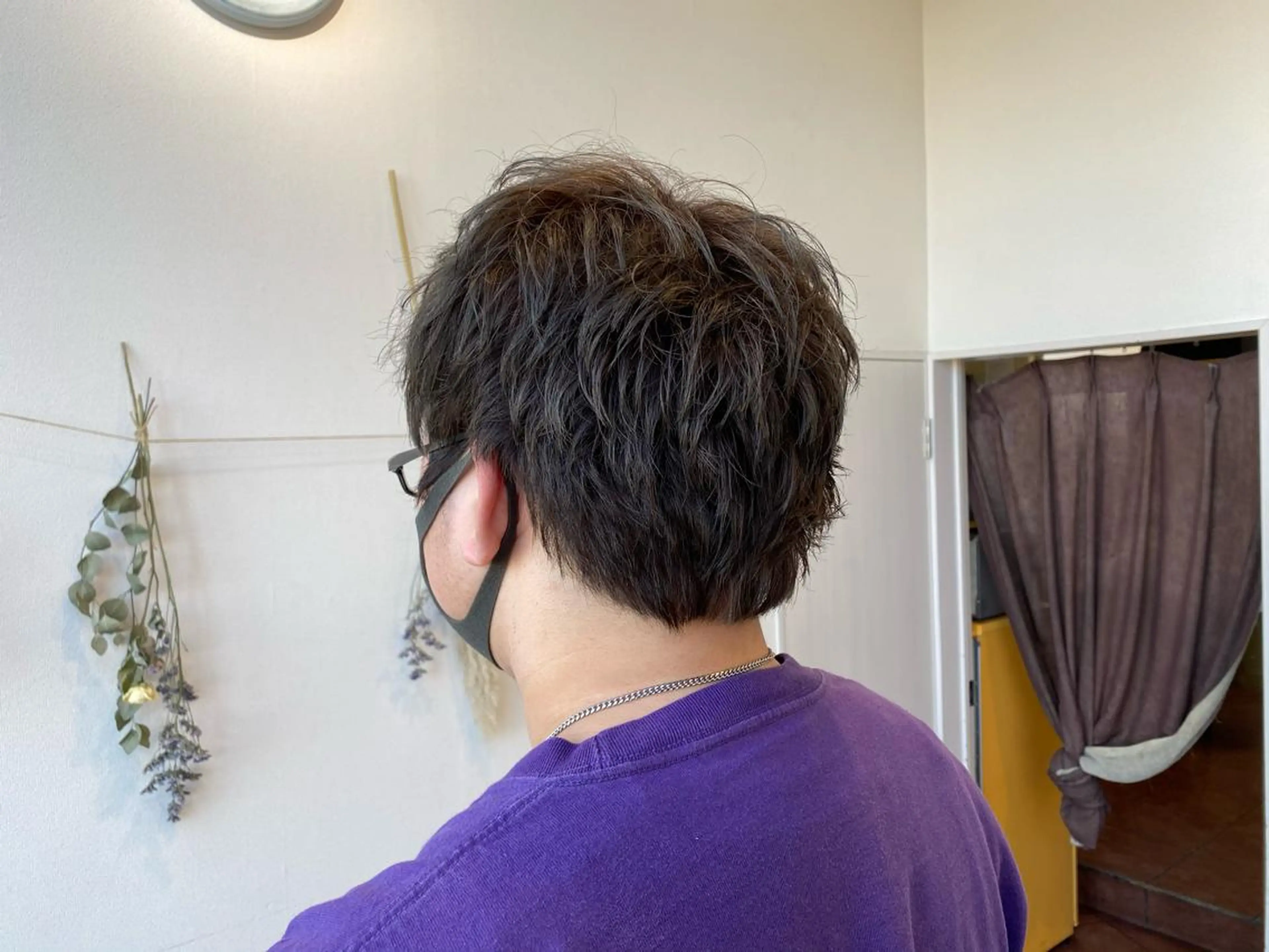 ショート カラー アッシュ サロンドエム所属・笹沼 尋斗のヘアスタイル