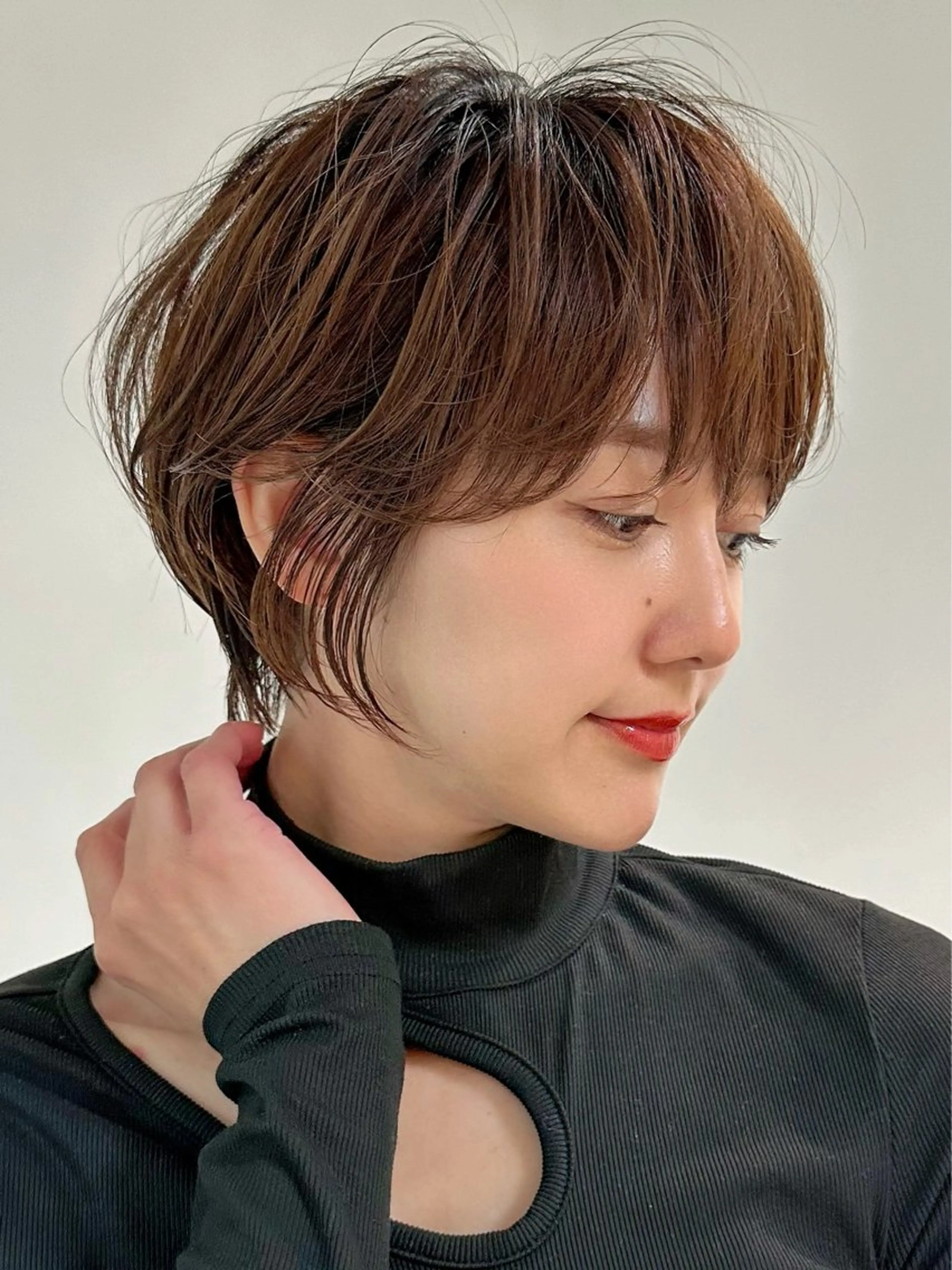 ショート カット ヘアカラー トリートメント ヘッドスパ taiga ショート /レイヤー/矯正🌈のヘアスタイル