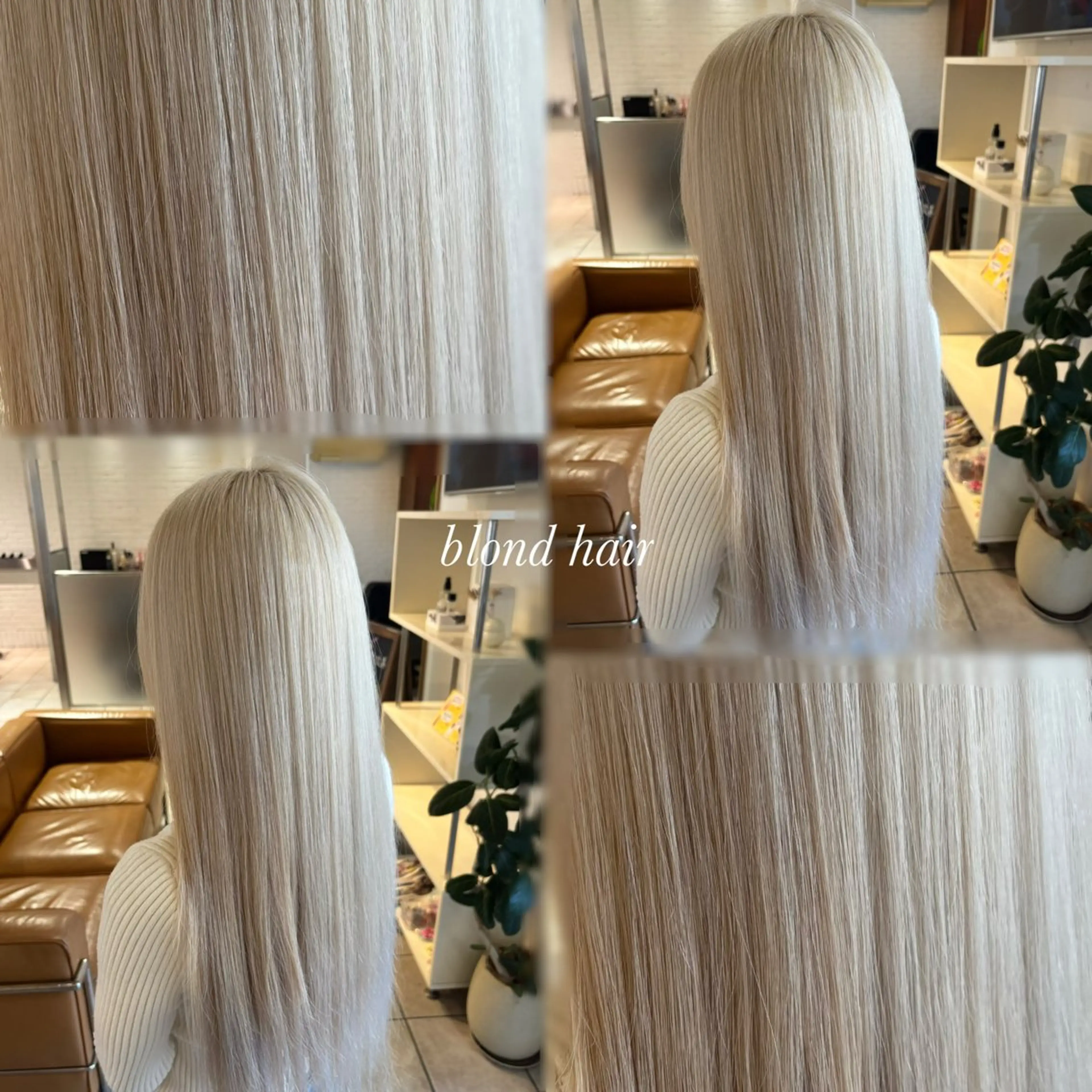 ロング ⭐️ダブルカラー⭐️ ｼｭﾝ⭐️のヘアスタイル