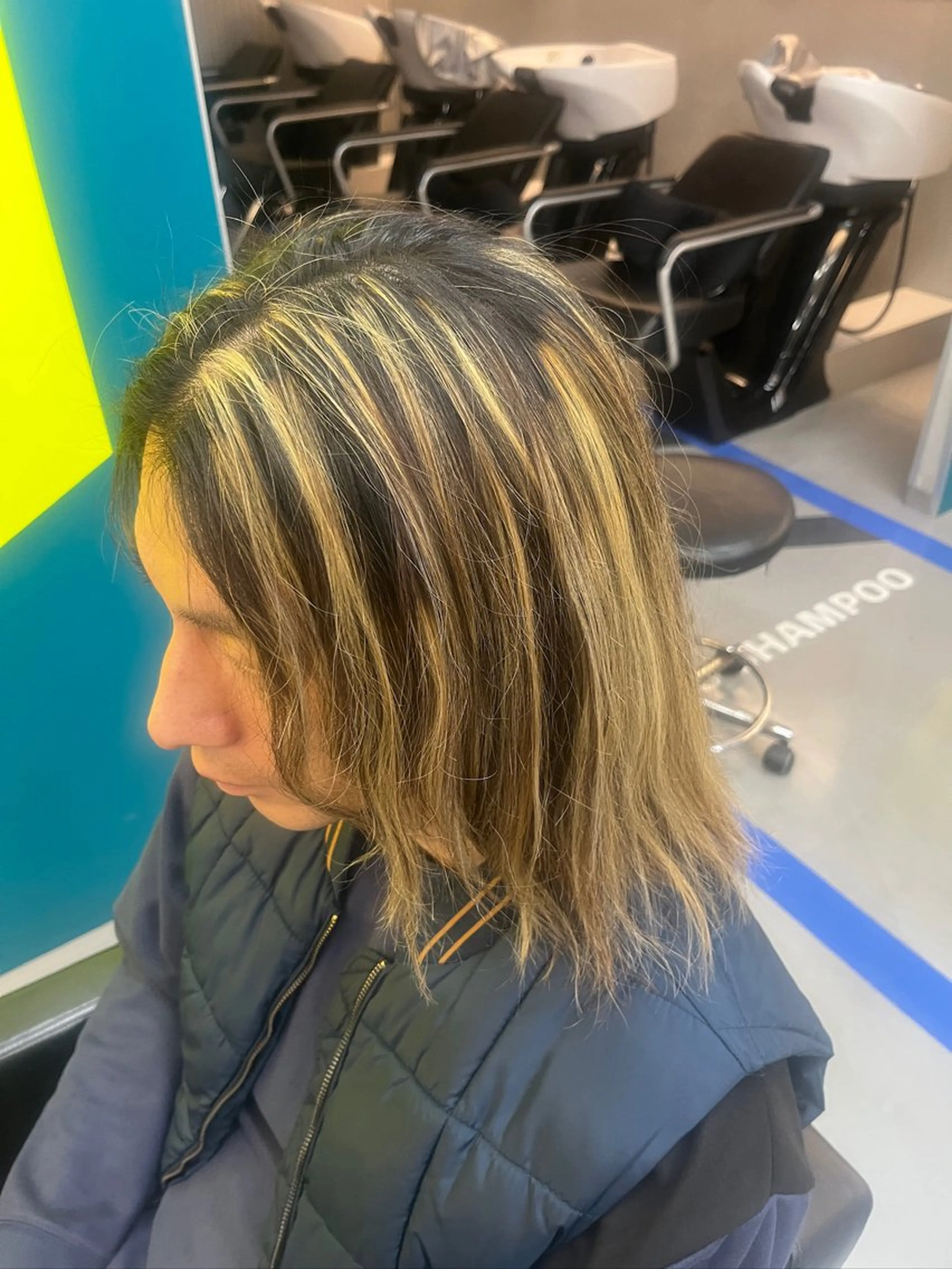 金メッシュの写真