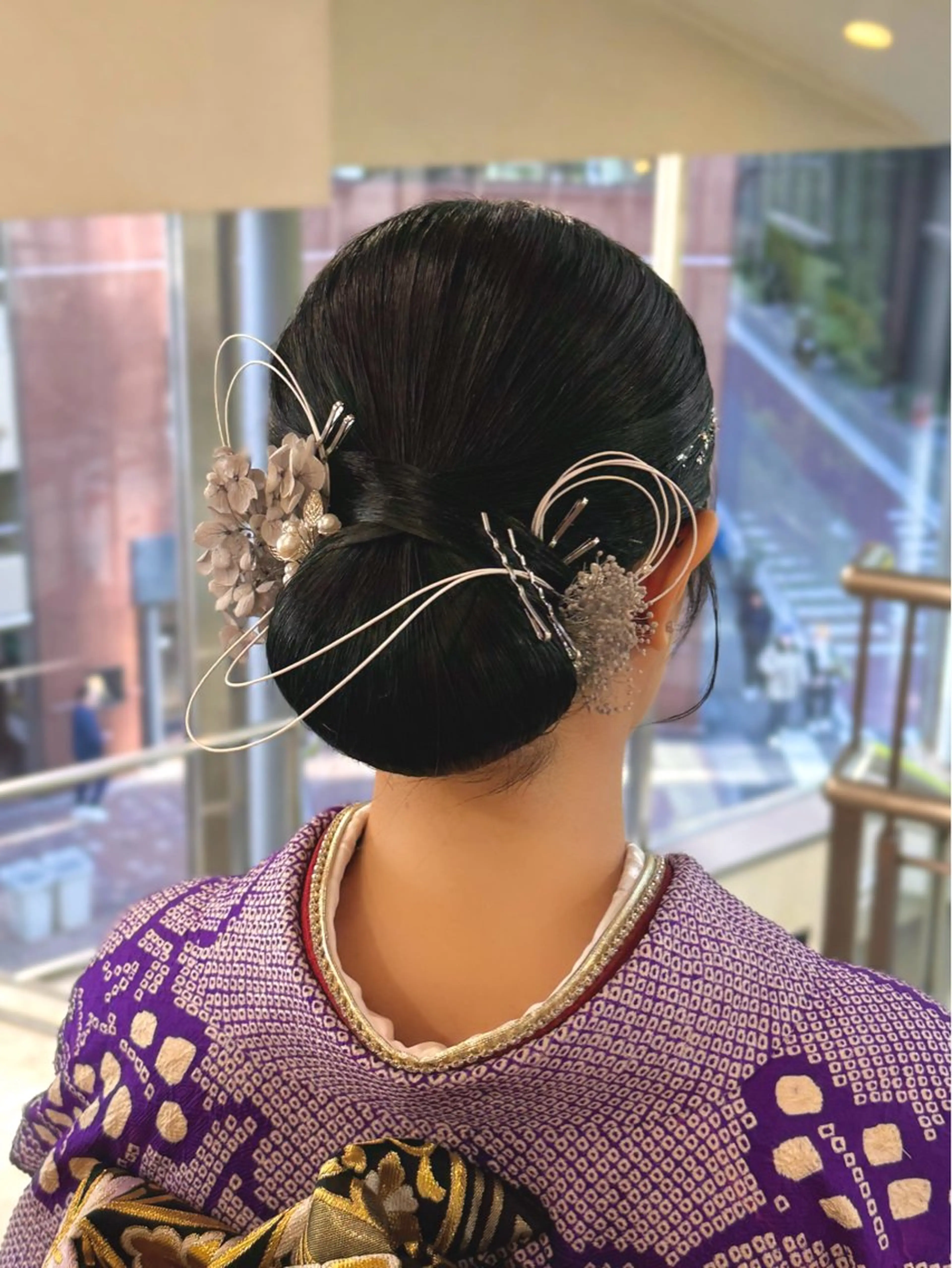 ロング ヘアアレンジ ヘアセット オブヘア表参道店所属・ヘアアレンジ 表参道 💠Ayano💠のヘアスタイル