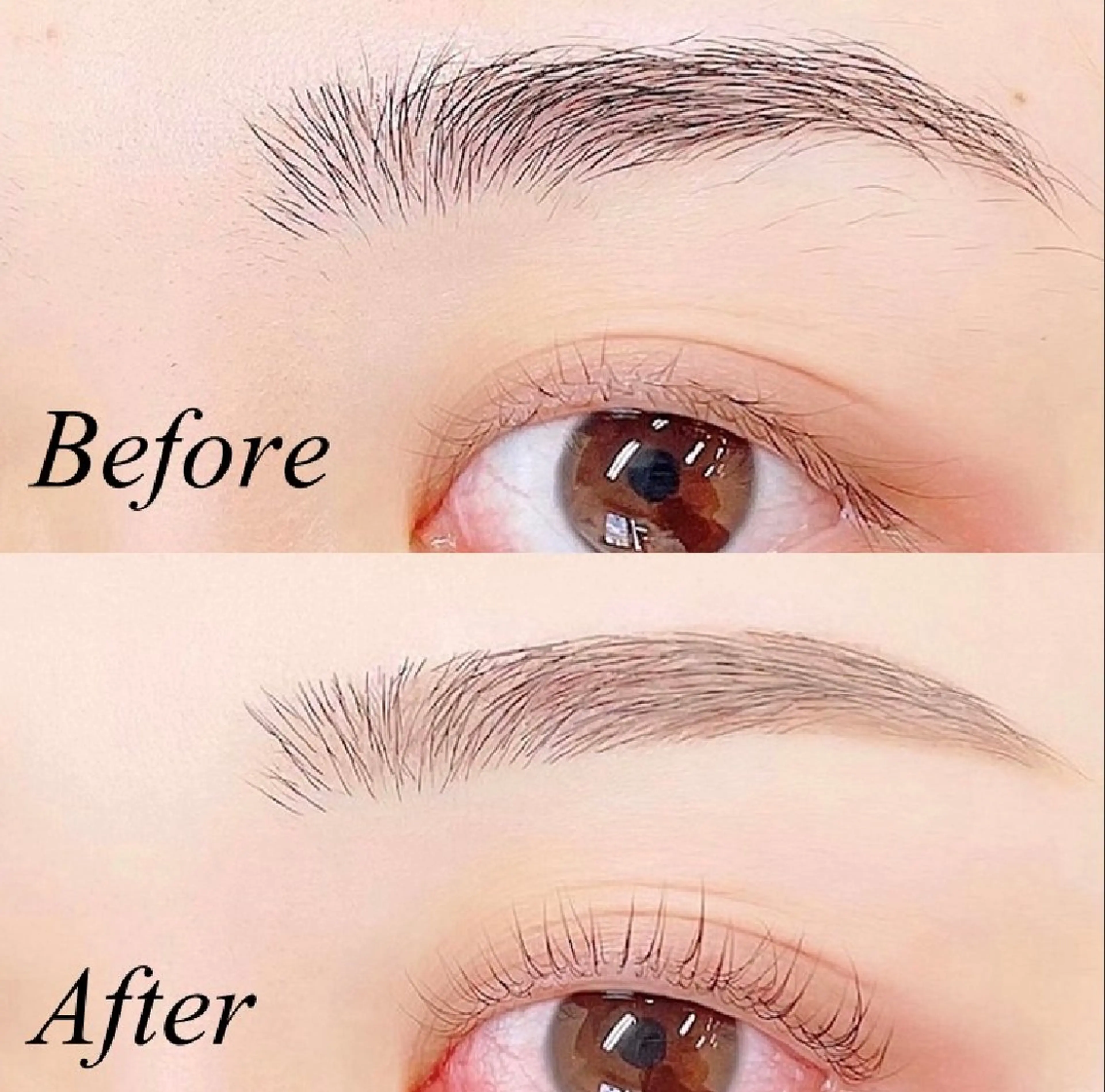 学割U24🎓《ナチュラル眉🌱》美眉アイブロウWAX＋間引き (メイク込) ¥4500の写真