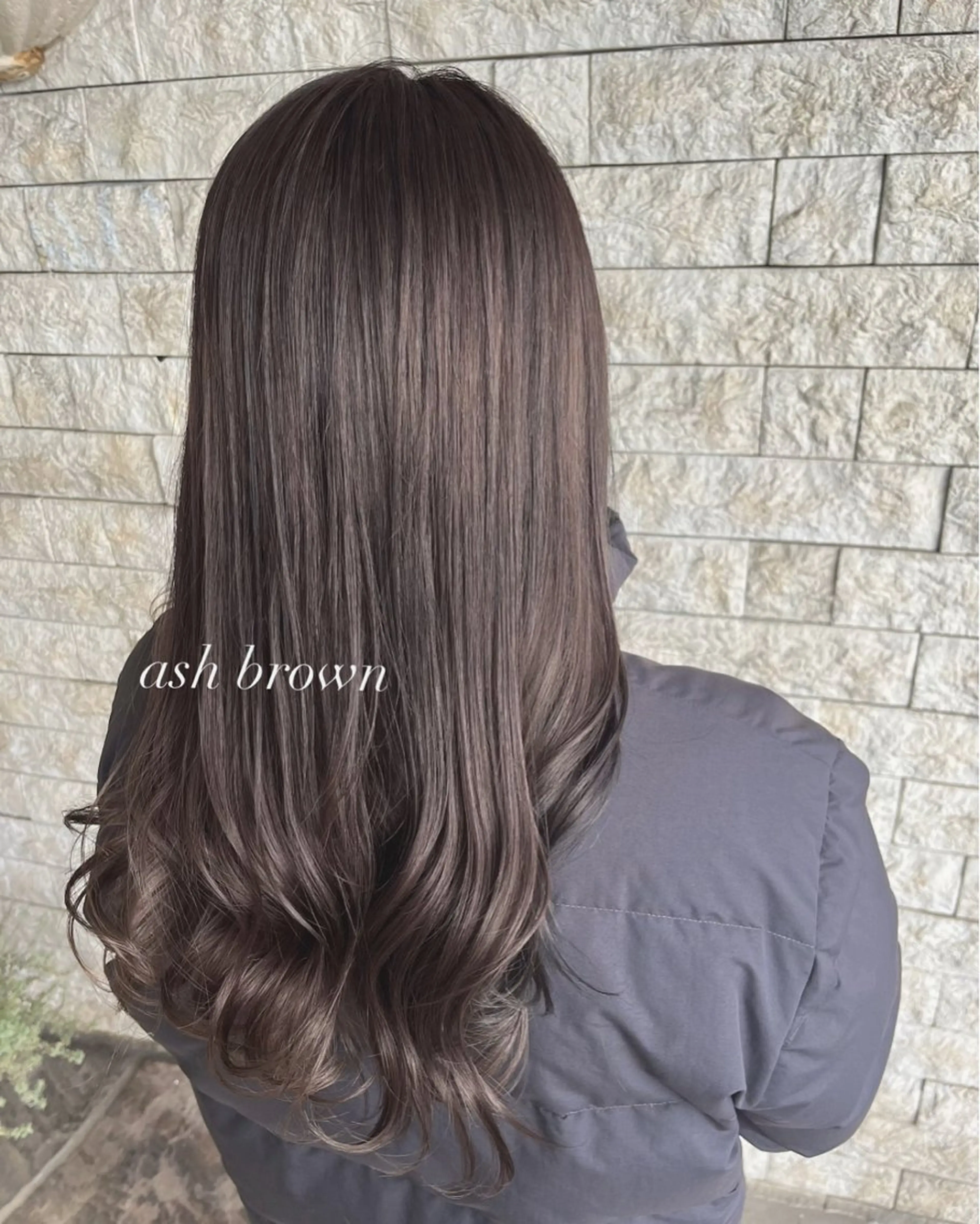 ロング カラー カット ヘアカラー トリートメント 透明感カラー／ 艶感カラー／RAMUのヘアスタイル