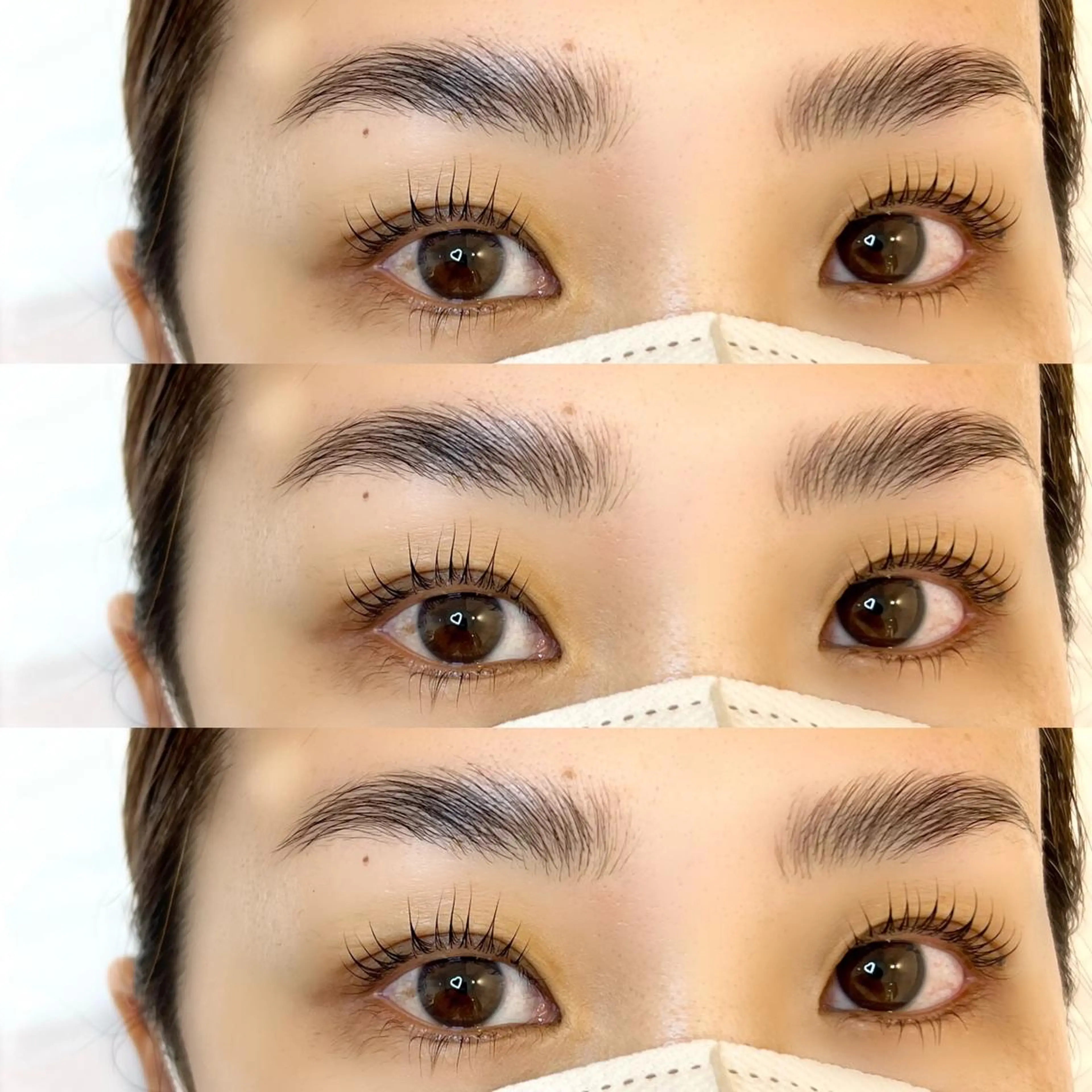 マツエク・マツパ アイブロウ マツパ marbles 安田 未優のマツエク・マツパデザイン