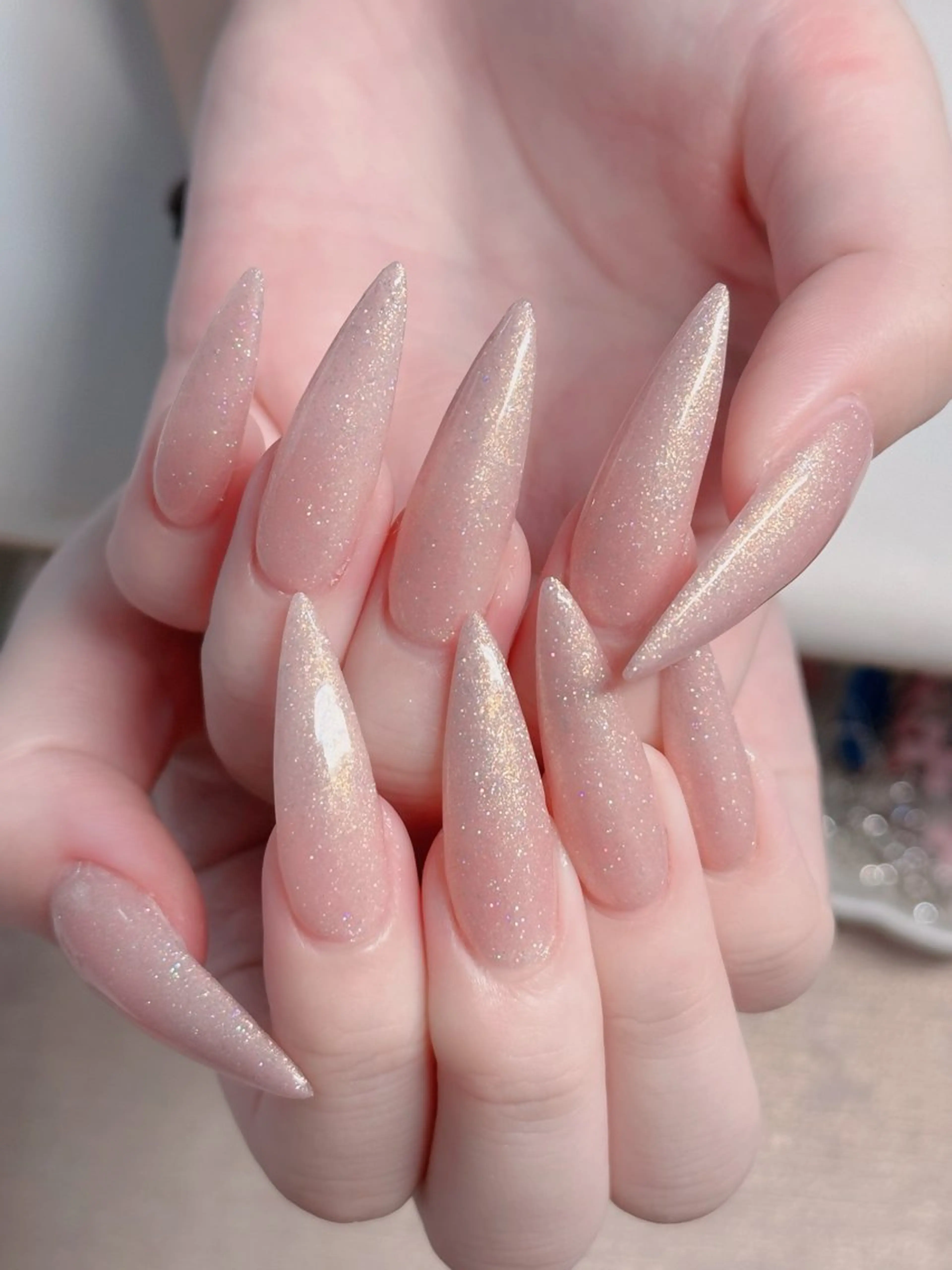 ネイル アートネイル 成人式 ジェルネイル ニュアンスネイル 夏ネイル ハンドネイル neco H.babynailのネイルデザイン