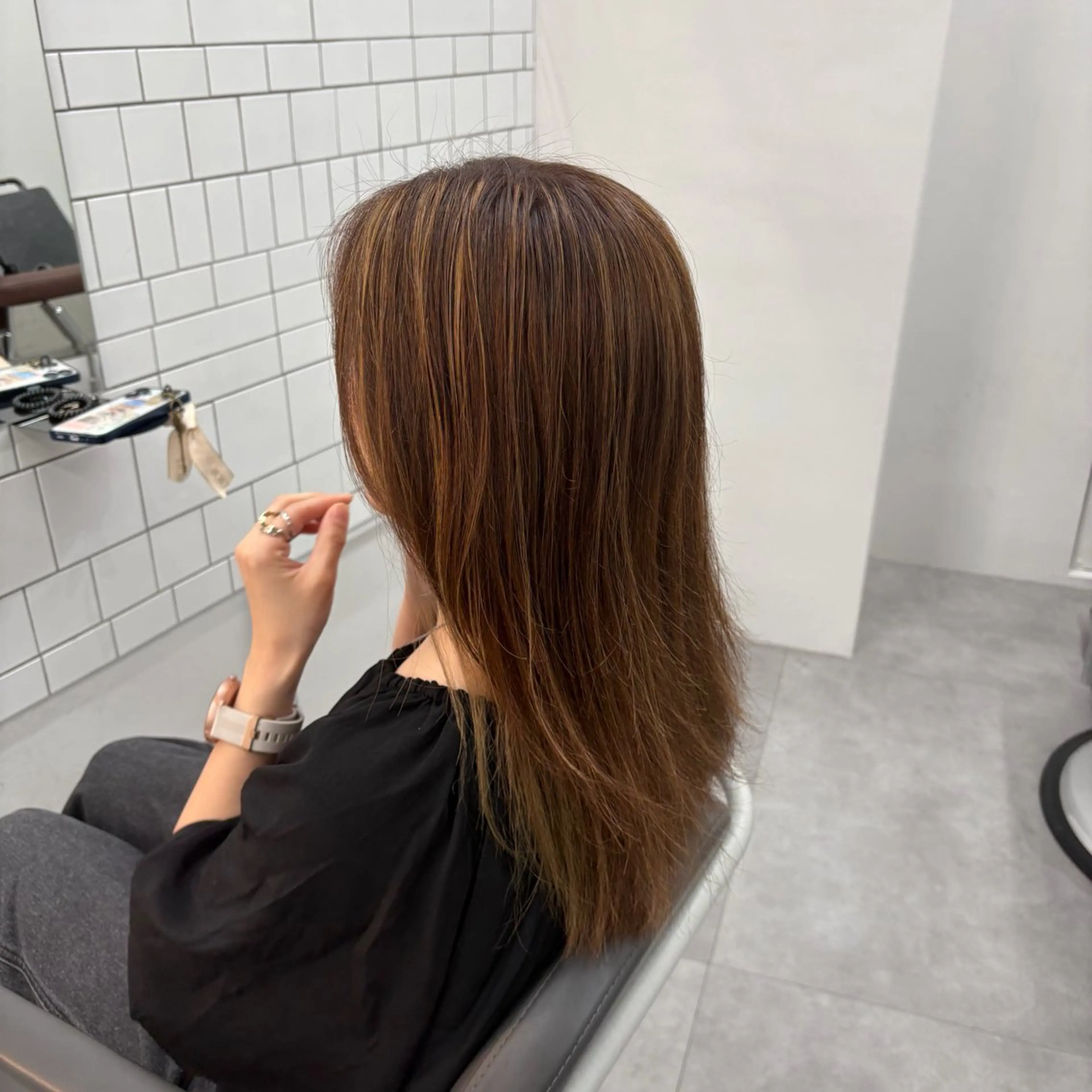 カラー 手嶋 理仁のヘアスタイル