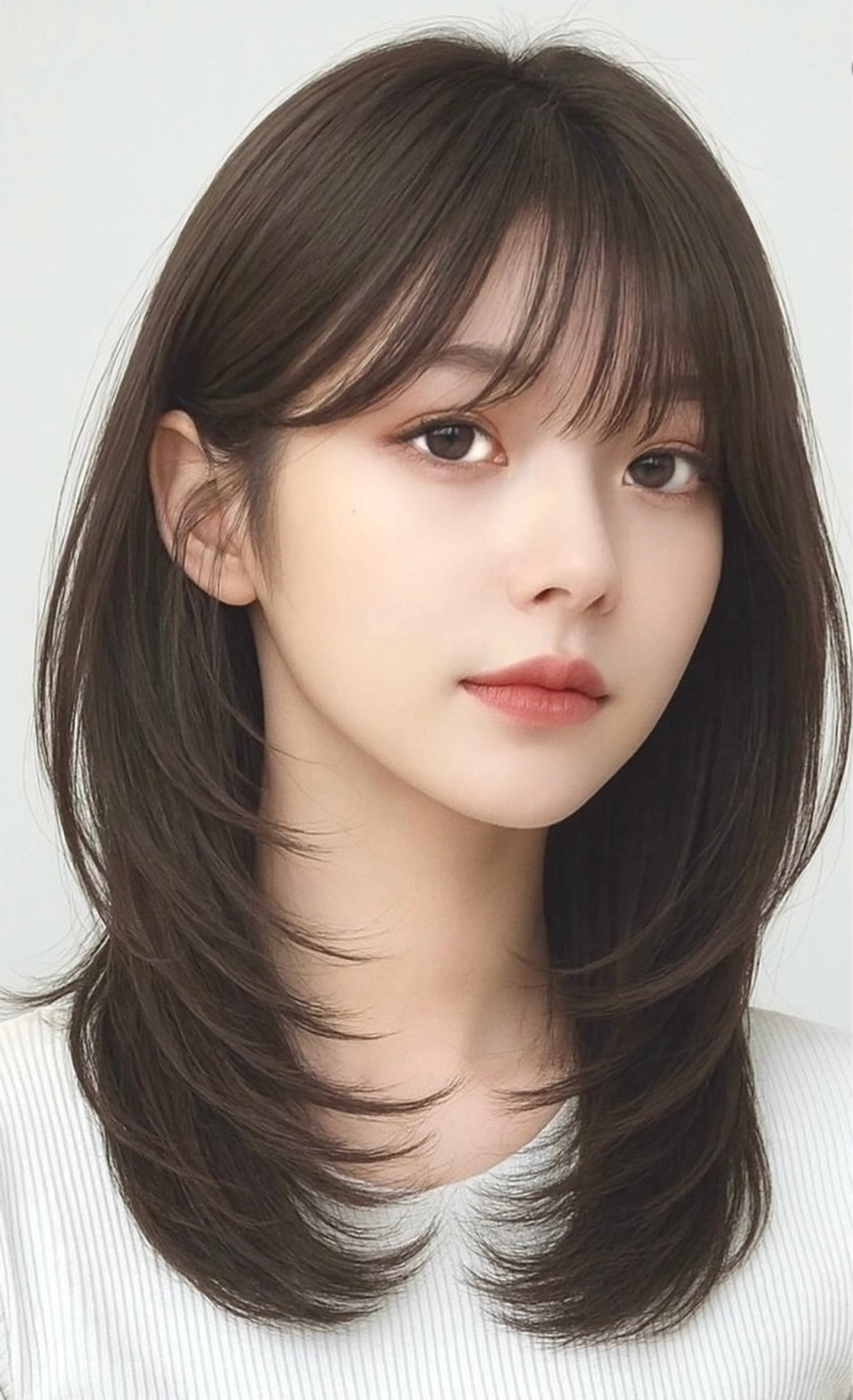 レイヤーカットの写真