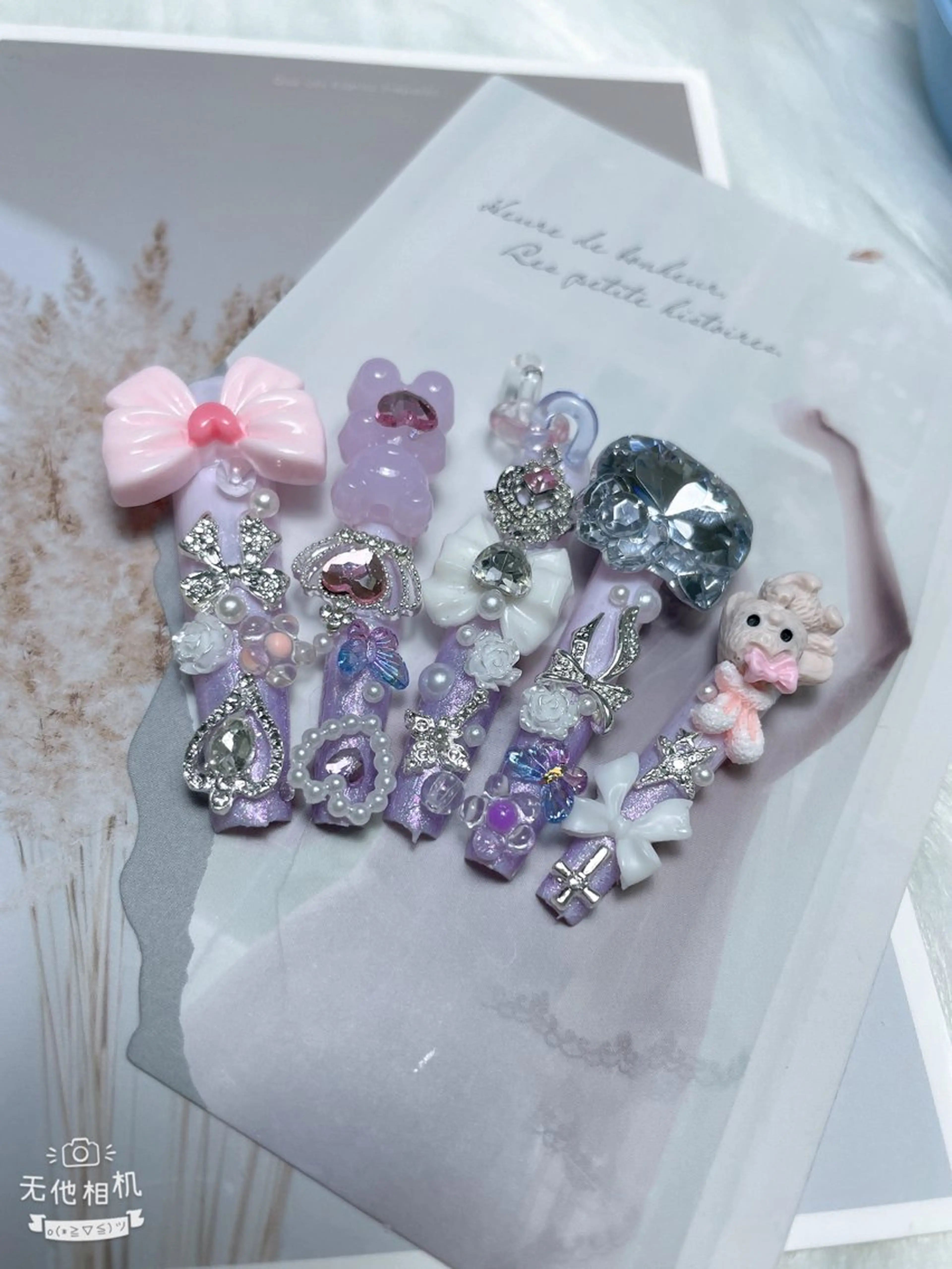 ネイル 成人式 ジェルネイル ネイルチップ ハンドネイル MoMoA Nail ネイル長さ出し専門店のネイルデザイン