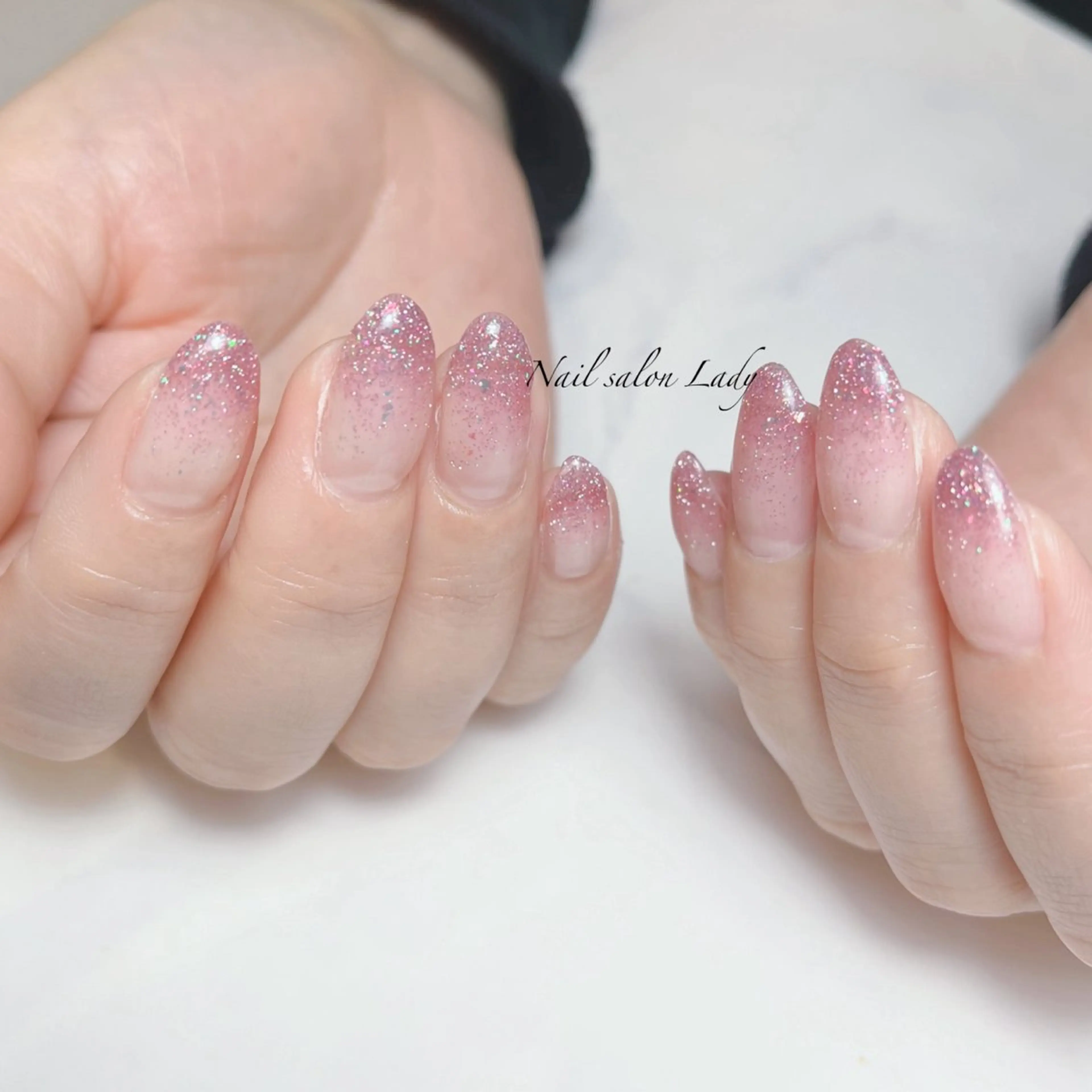ネイル ラメ(グリッター) ラメグラデーション Nail salon Ladyのネイルデザイン
