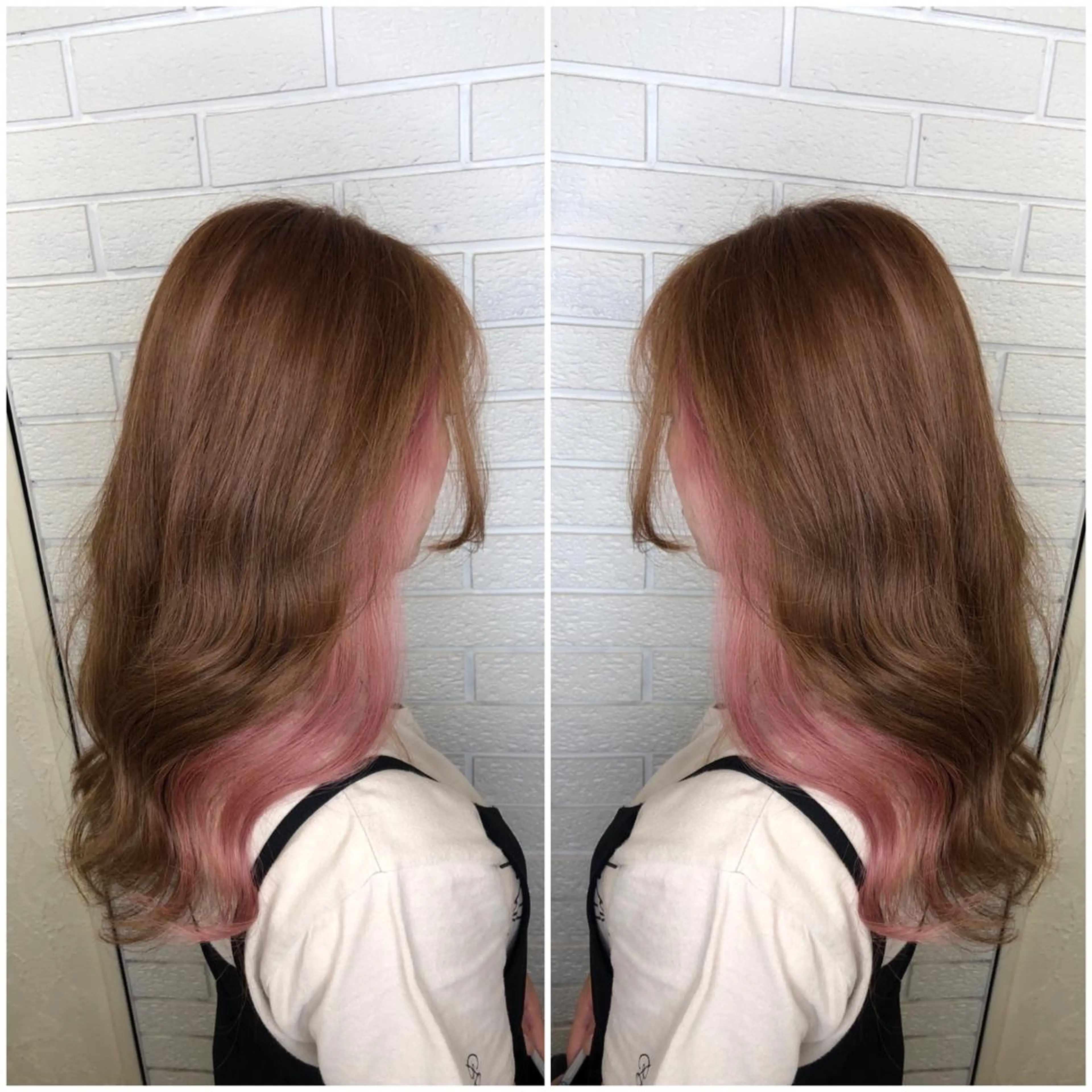 ロング 艶カラー🩵💛 NANAのヘアスタイル